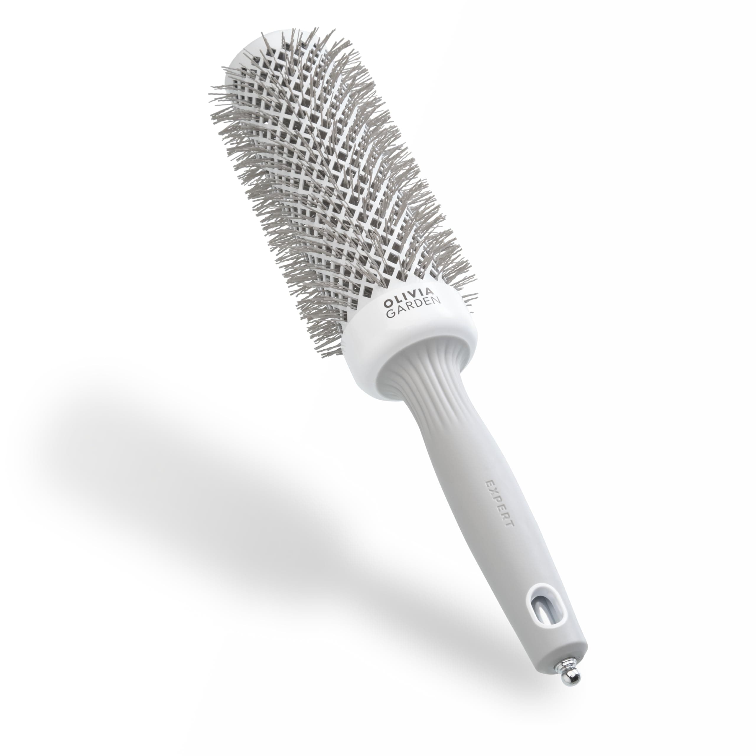 Expert Blowout Speed – Ceramic Coated Round Brush with Extra Long Barrel for 25% Faster Blowouts