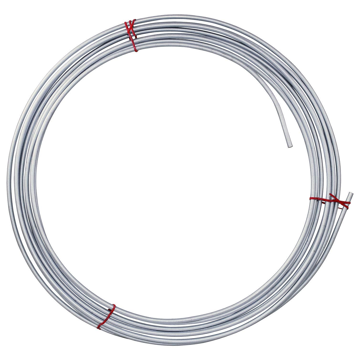 Galvanized Steel Brake Line, Fuel, Transmission Line Tubing Coil, 3/16 x 25