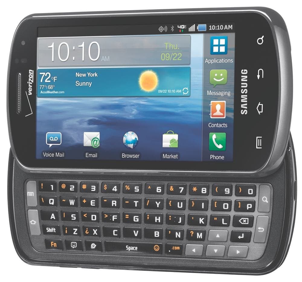 Samsung Stratosphere I405 4G LTE Verizon CDMA Android Slider Cell Phone - Black