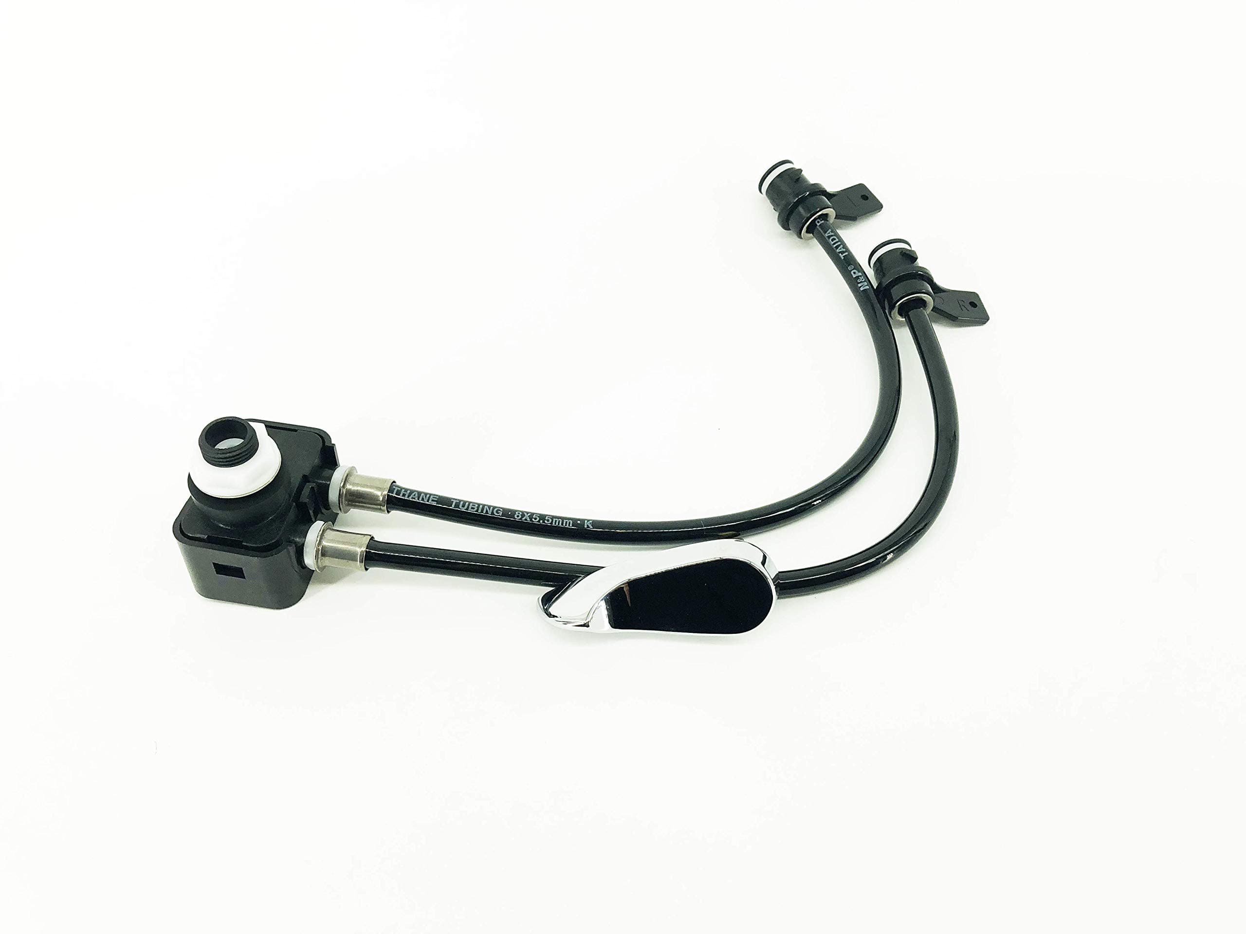 EcoFlush B8106-06L /BS004 Flush Control Valve W/Tubes Including Left Handle - Replacement for Single Flush Models B8104 & B8106