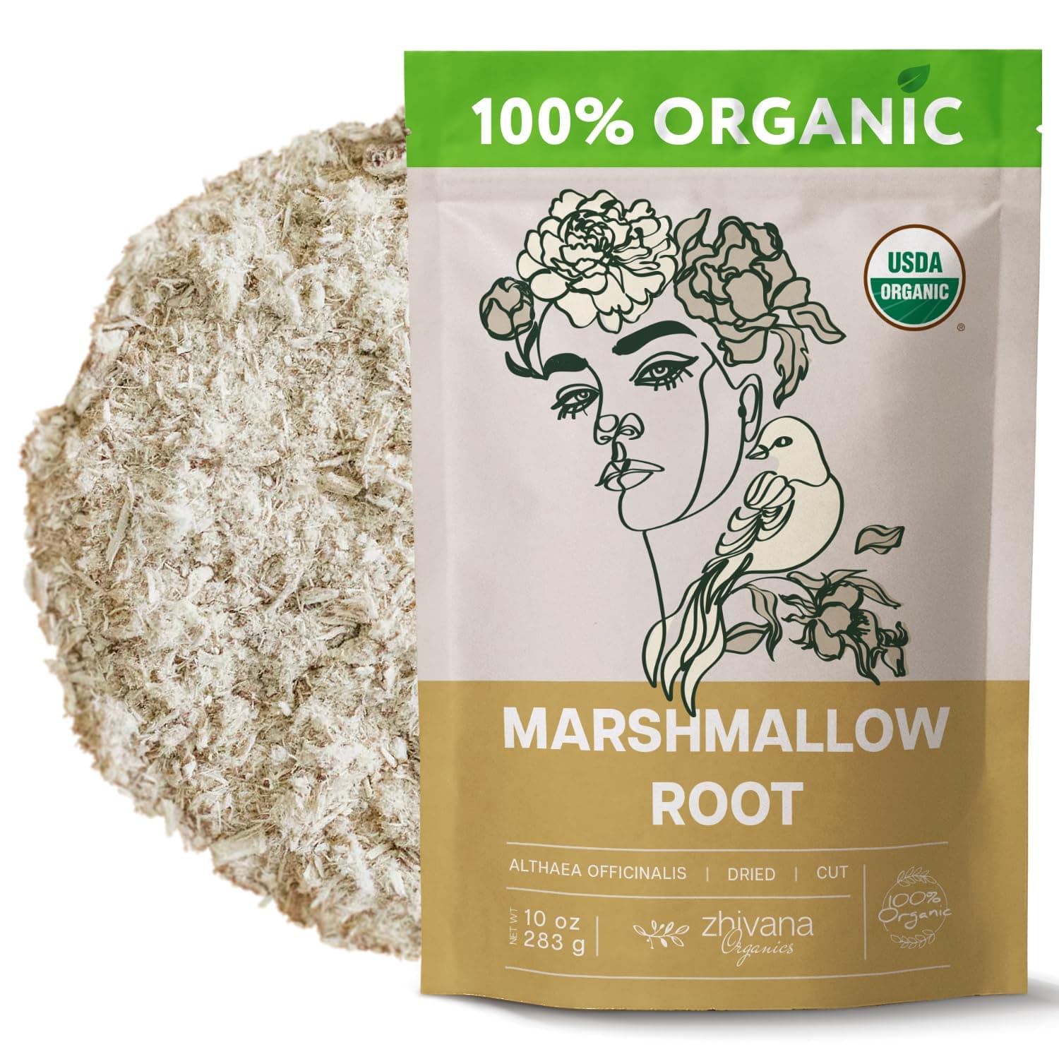 Organic Dried Marshmallow Root