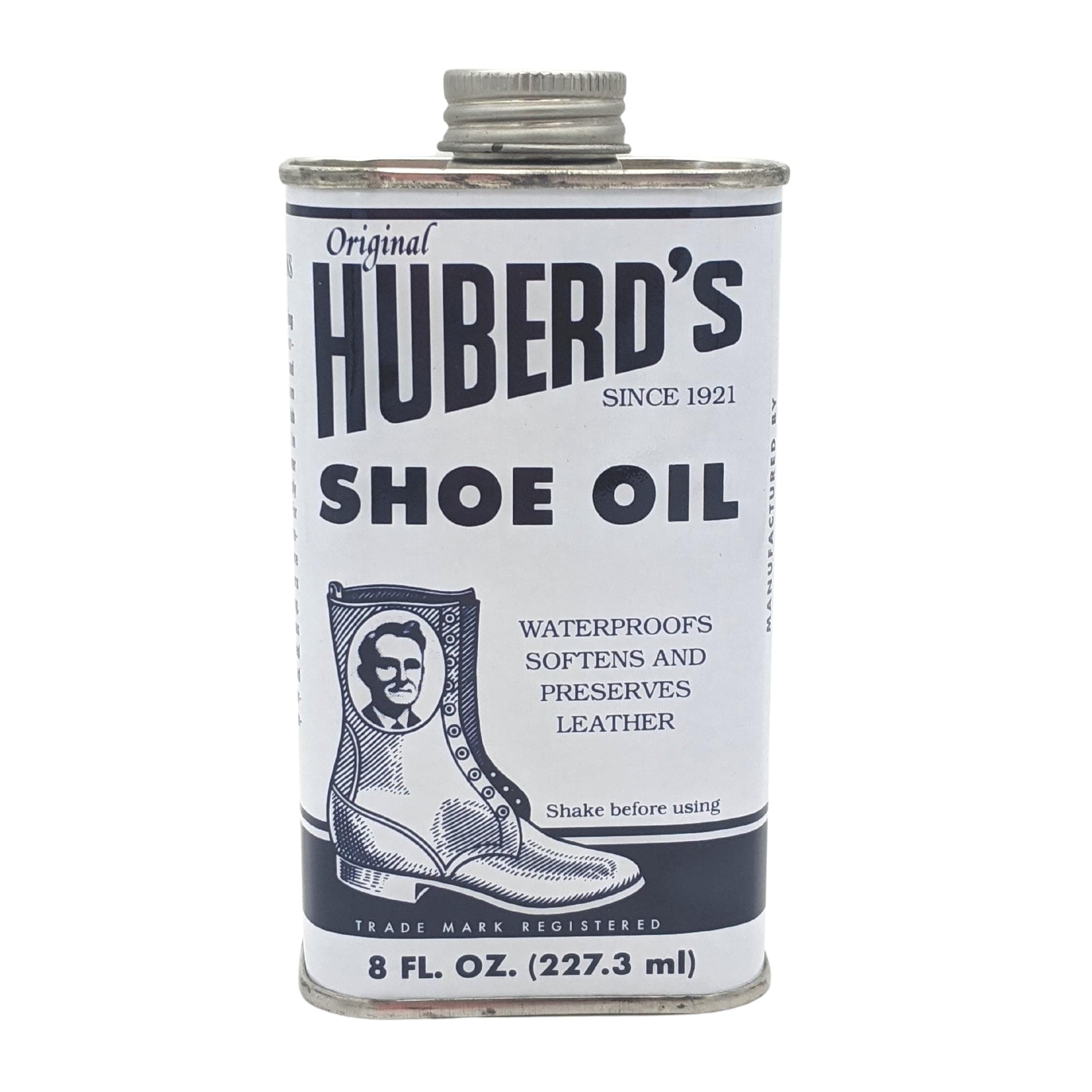 Huberd’s Shoe Oil - Leather Conditioner and waterproofer Since 1921. Easy Pou...