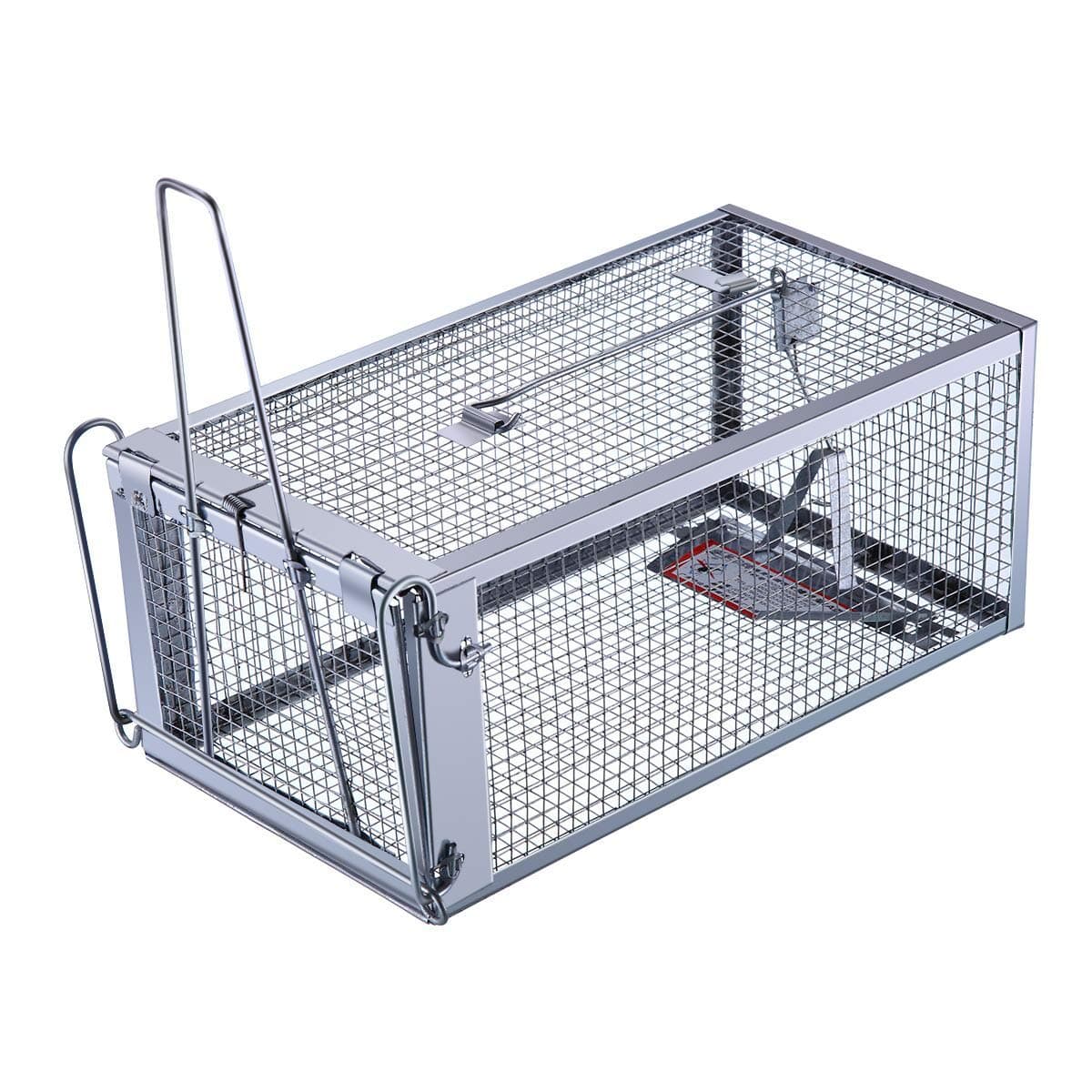 Trapro Humane Rat Cage Trap for Rats Mice Chipmunks and Other Similar-Sized Rodents