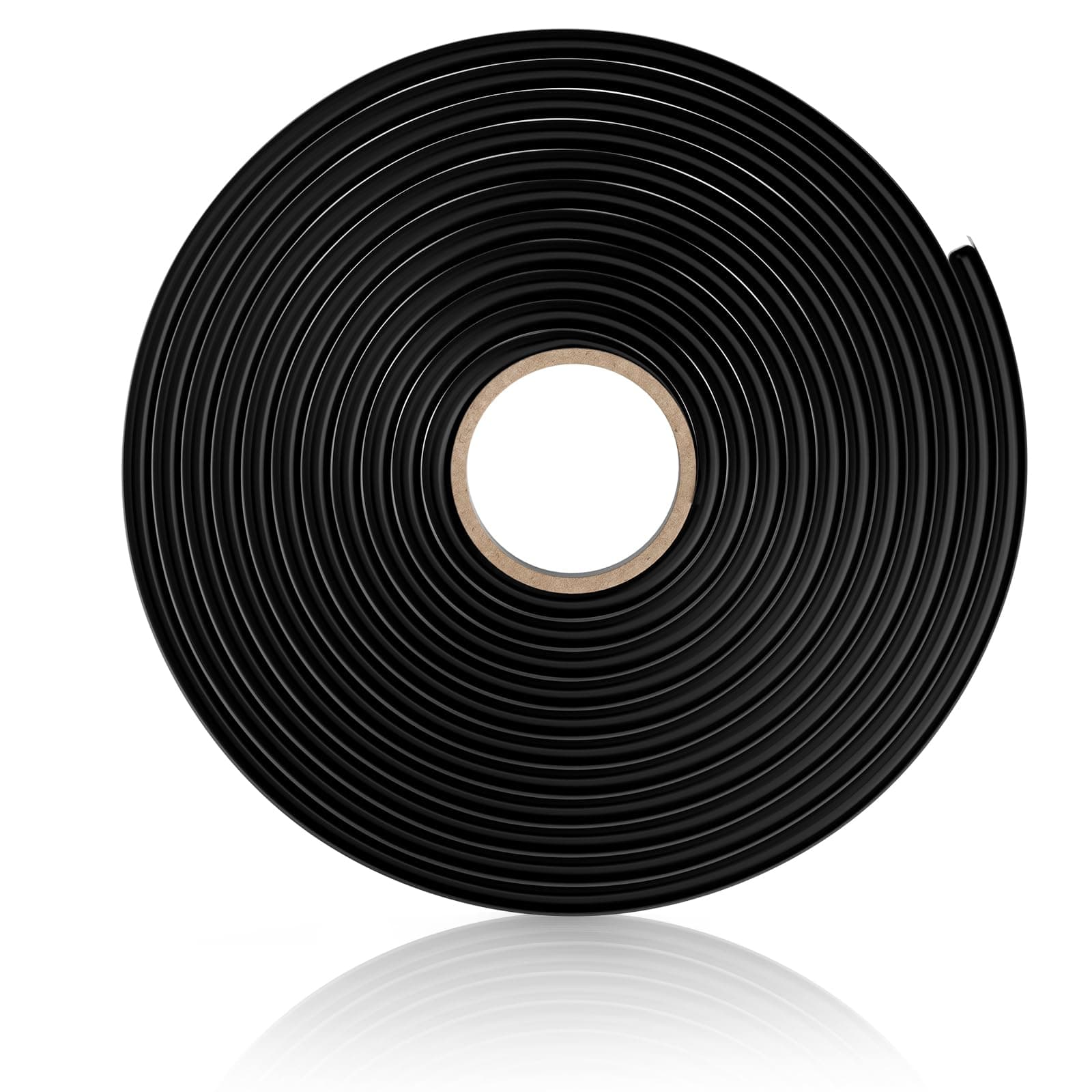 ZXMOTO 13Ft Headlight Sealant Retrofit Refit Butyl Rope Rubber Glue Reseal for Car Headlamps Window Door Windshield (1 Piece)