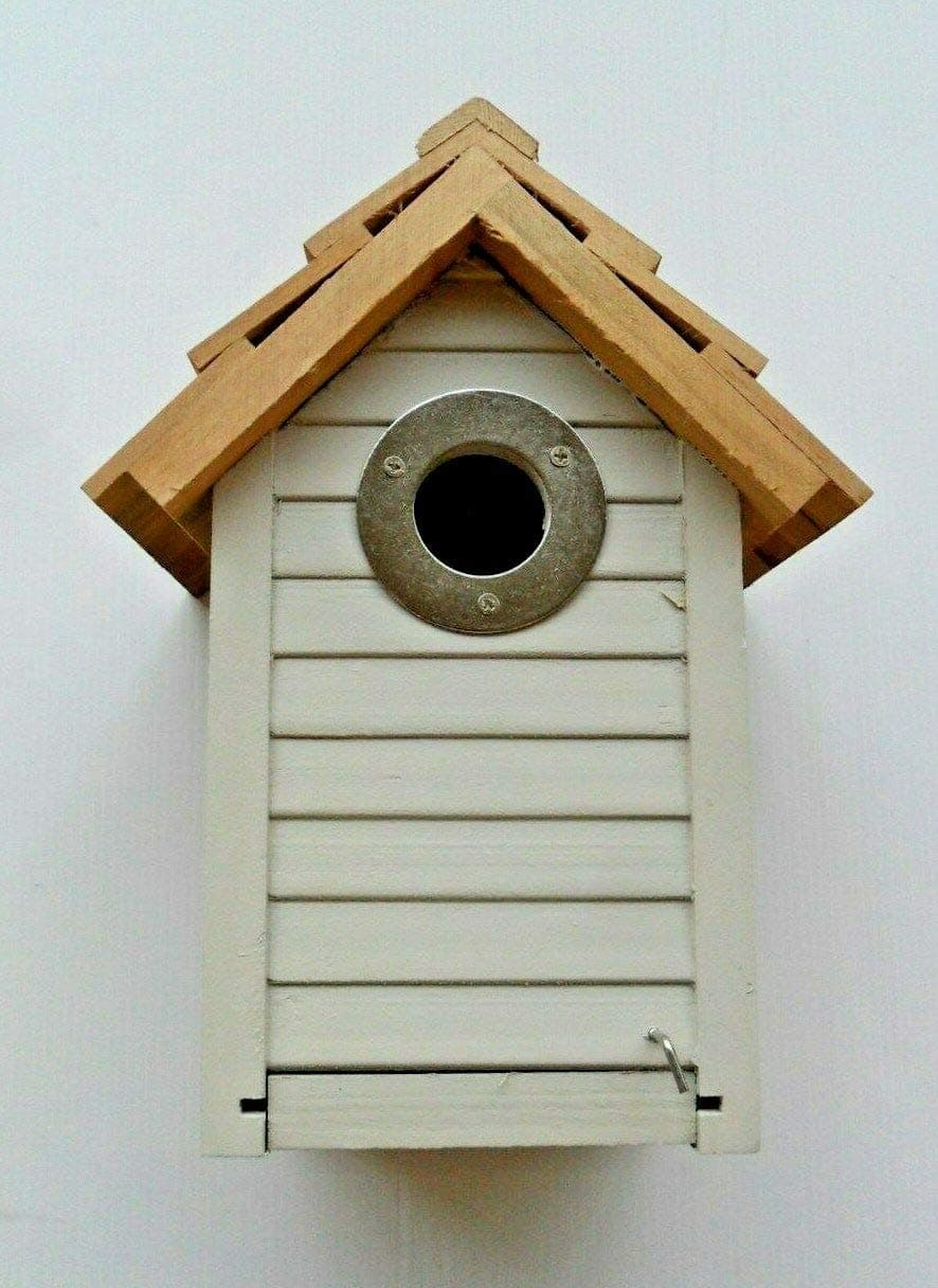 Gardman Antique Grey Beach Hut Nest Box in Box