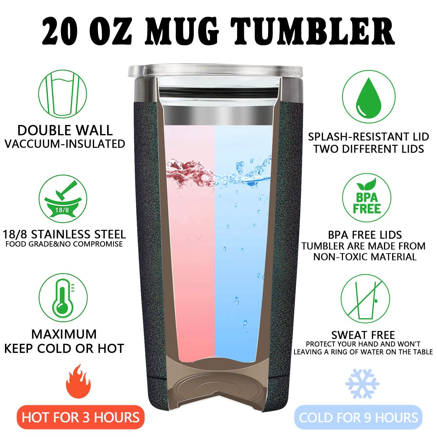 Fufandi Sister Gifts - Christmas Birthday Mothers Day Gifts for Sister, Big Sisters - Tumbler Cup