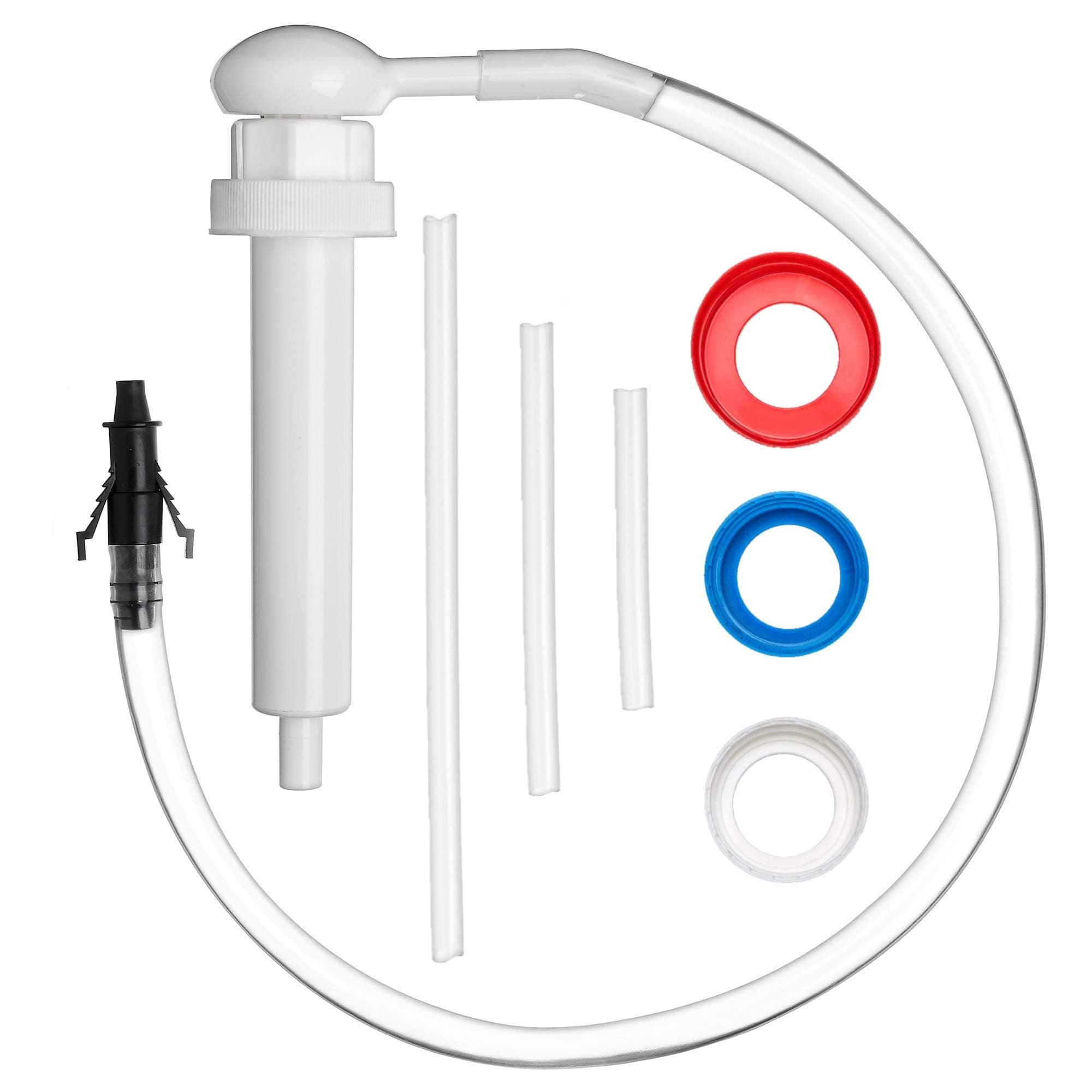 Slippery Pete Fluid Pump for Gallon Bottles and Wide Mouth Quart Bottles (Not for Standard Quart Bottles) - Transfer Gear Oil, Transmission and Differential Fluid, Antifreeze with This 30cc Hand Pump