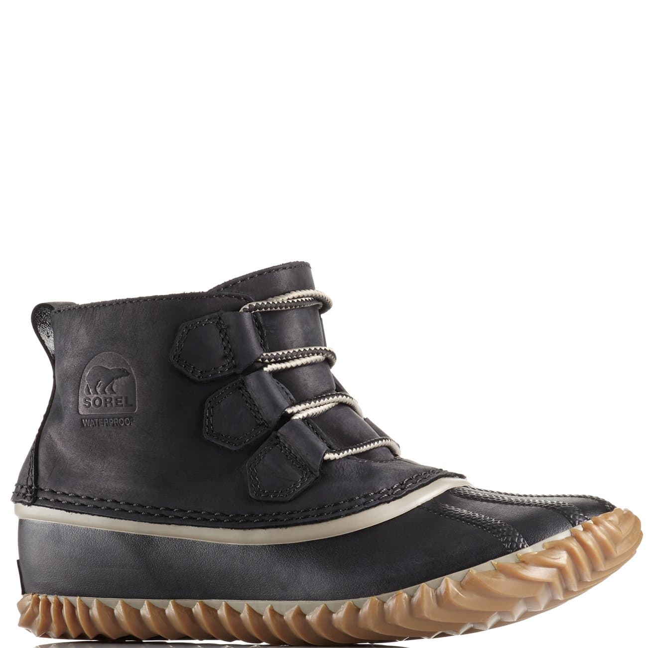 Women's N About Leather Rain Snow Boot