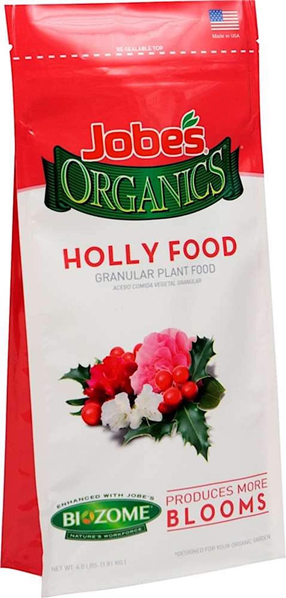 Jobes Organics Holly Food Granular Plant Food, 4lbs