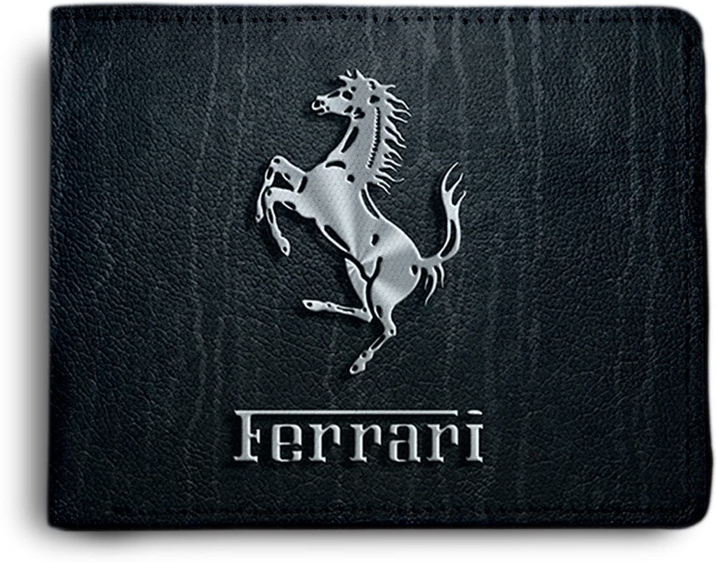 ShopMantra Men's Wallet | Sports Car Logo Printed Pu Leather Wallet For Men's/Boy's, Multicolor