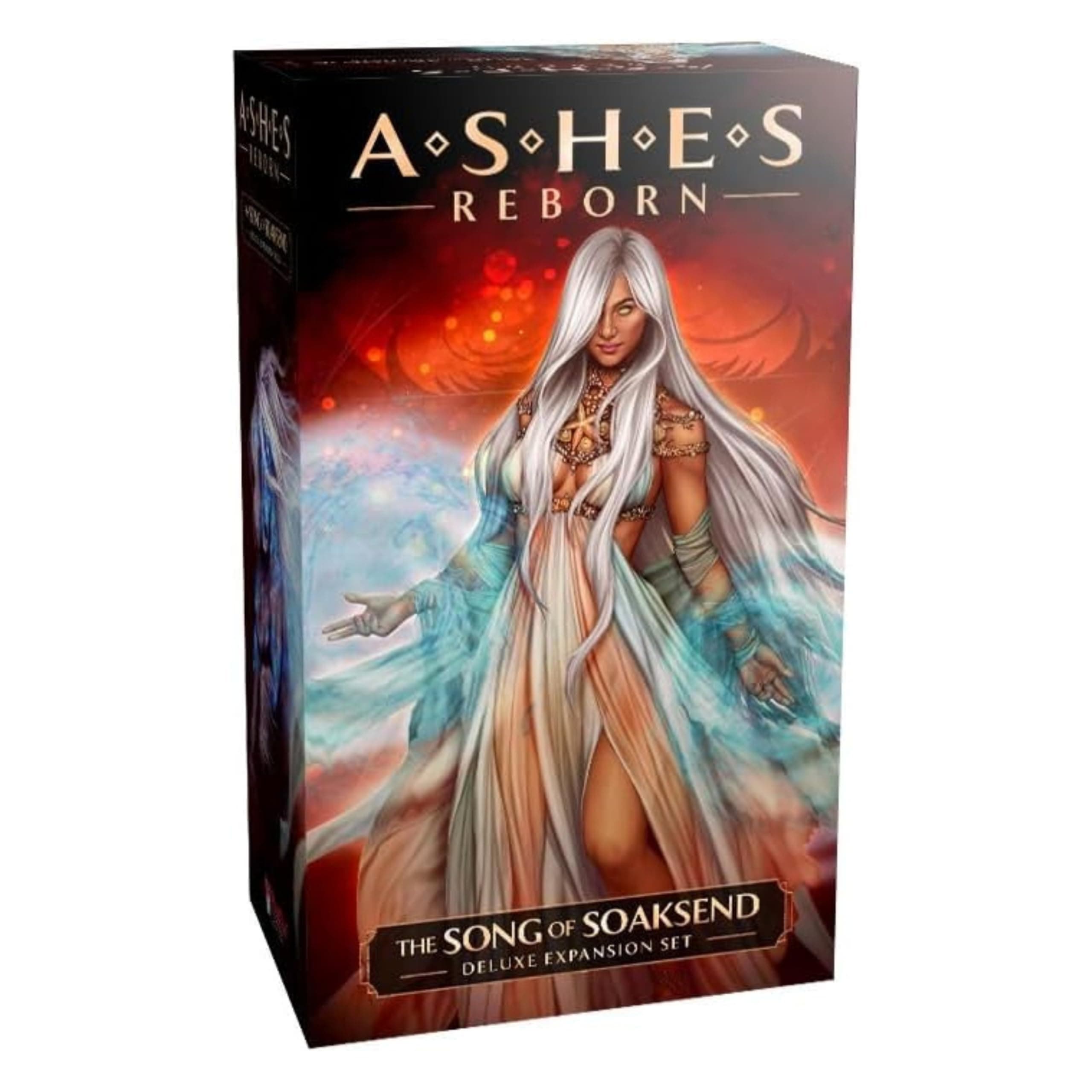 Plaid Hat Games Ashes Reborn Song of Soaksend DX Expansion Deck, Strategy Card Game, for 1 to 2 Players and Ages 14+