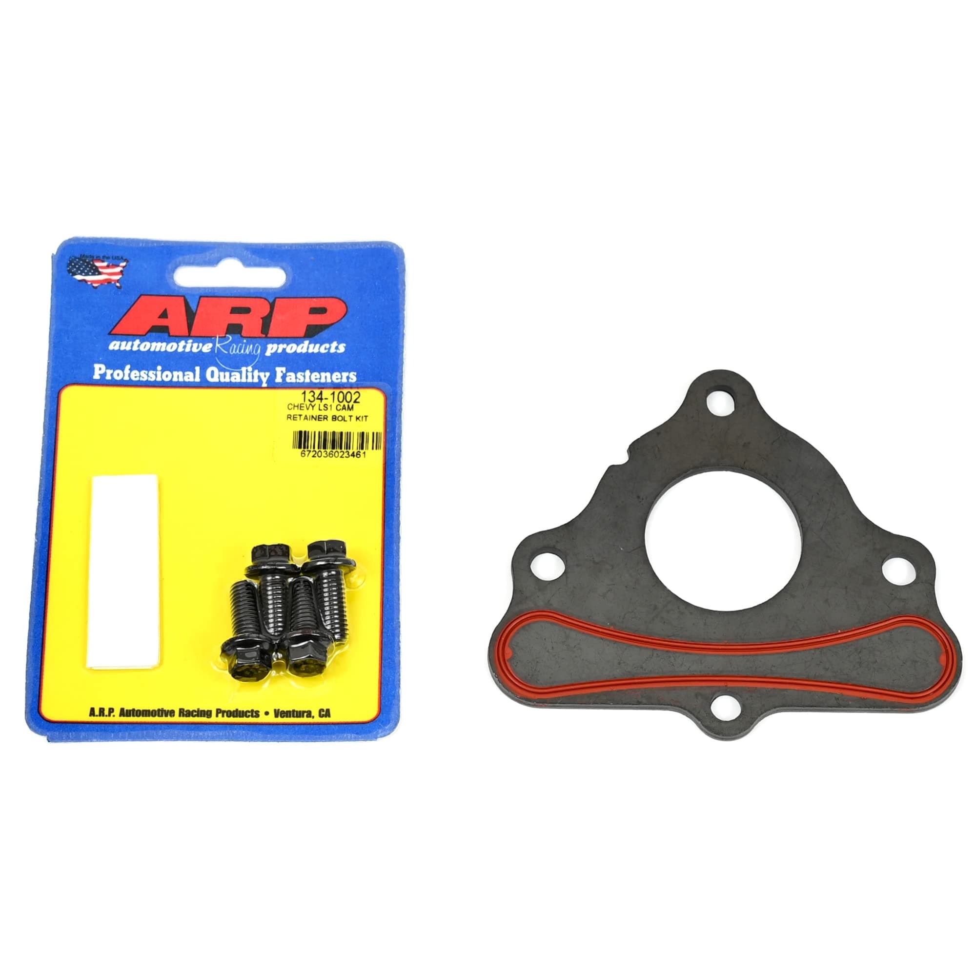 Michigan Motorsports Camshaft Thrust Retainer Plate LS LT Includes Flat Head Bolt Kit ARP 134-1002 Gen III IV V 4.8 5.3L 6.0L 6.2L LSX LS1 LT1 L83 L86 L87 L84 LT4 LQ4 LQ9 LS2 LS3