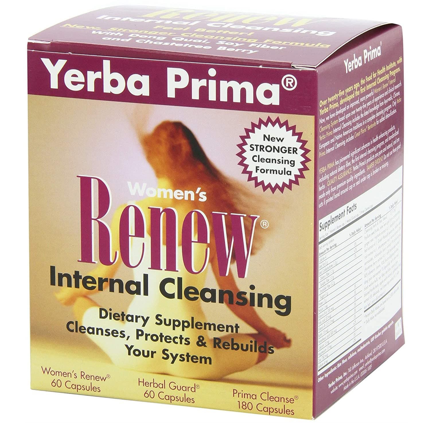 Yerba Prima Women's Renew Internal Cleansing (3 Part Program)