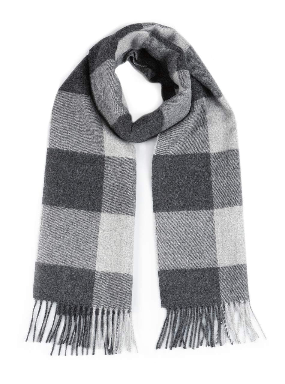 Incredible Natural Creations from Alpaca - INCA Brands100% Pure Baby Alpaca Buffalo Plaid Scarf for Men and Women
