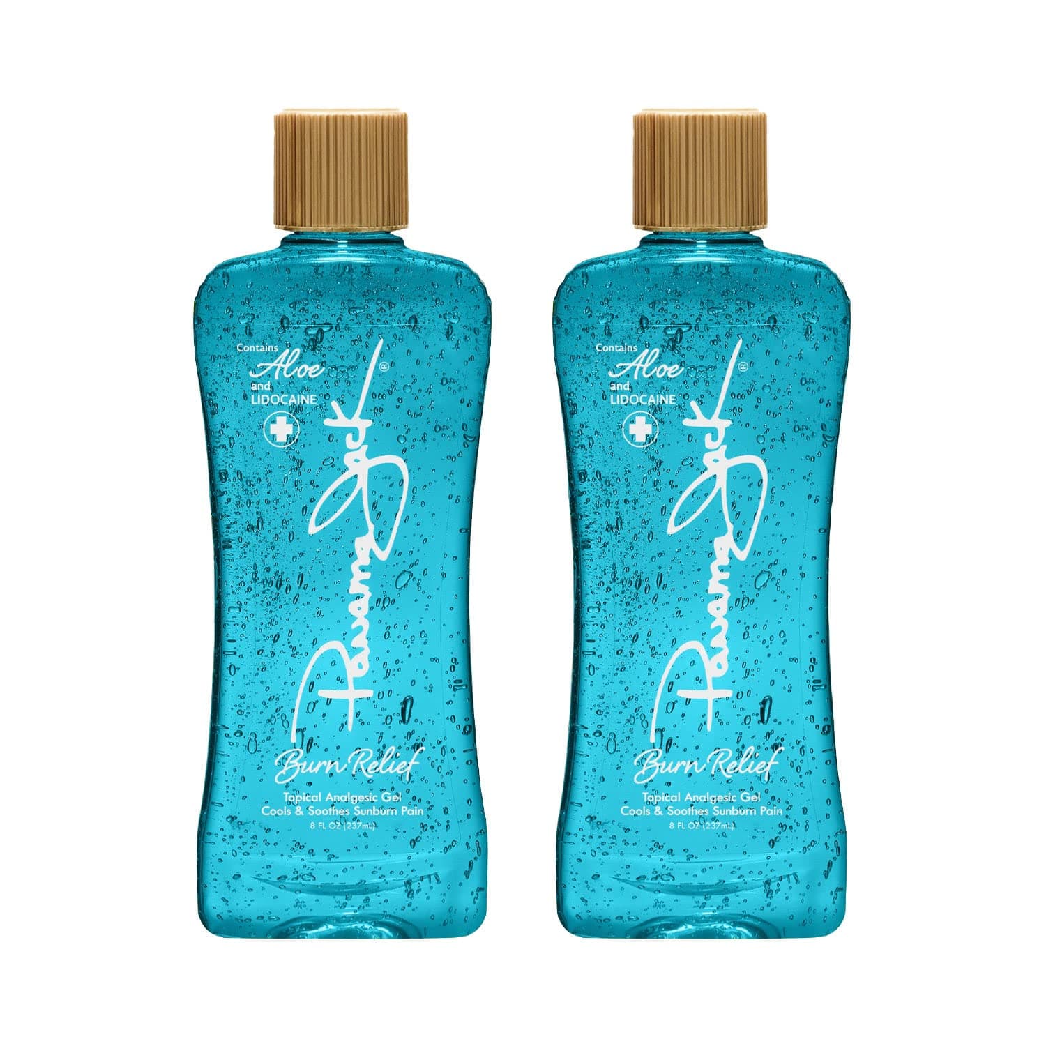 Burn Relief Gel - After Sun Topical Analgesic, Cools & Soothes Sunburns, Insect Bites, Cuts & Scrapes, Contains Aloe and Menthol, 8 FL OZ