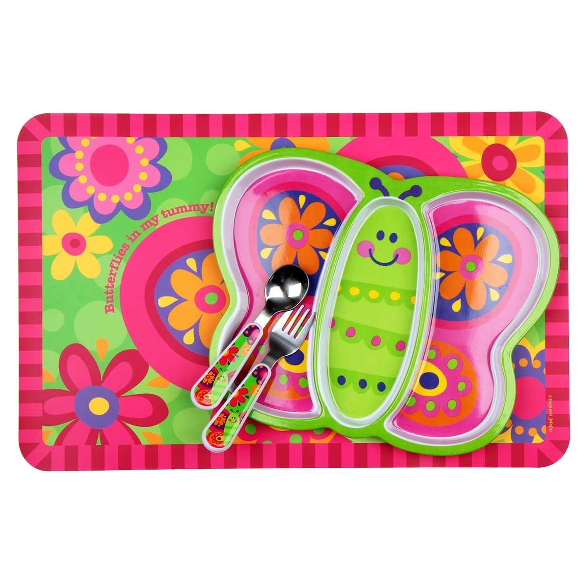 Stephen Joseph Tableware Set, Butterfly