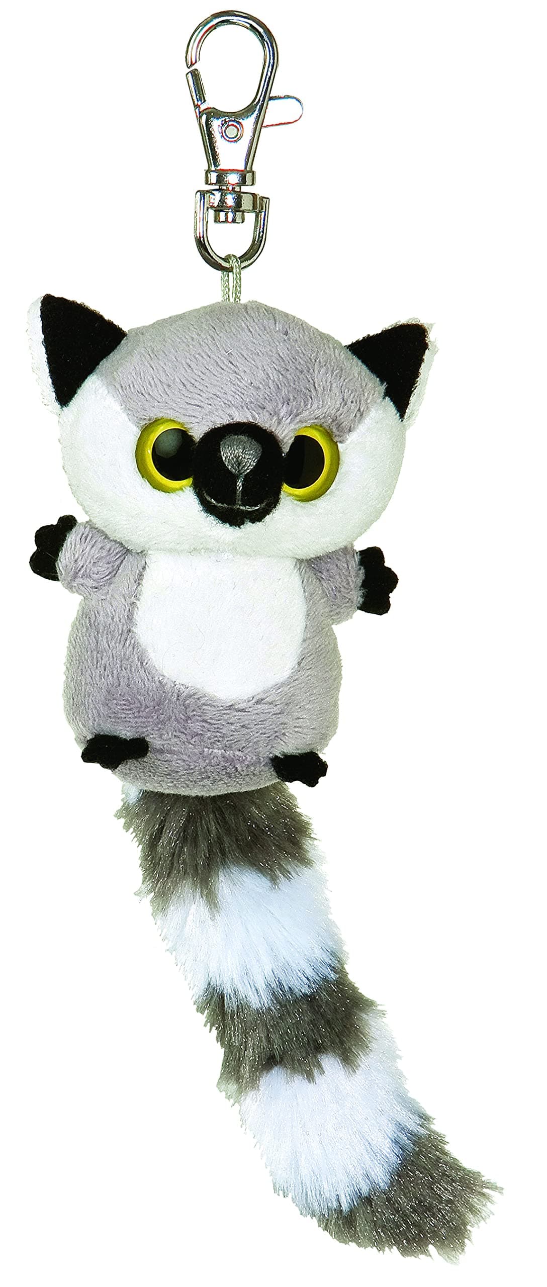 Aurora World Plush - YooHoo Friends Clip On - LEMUR (Lemmee" - 3 inch)"