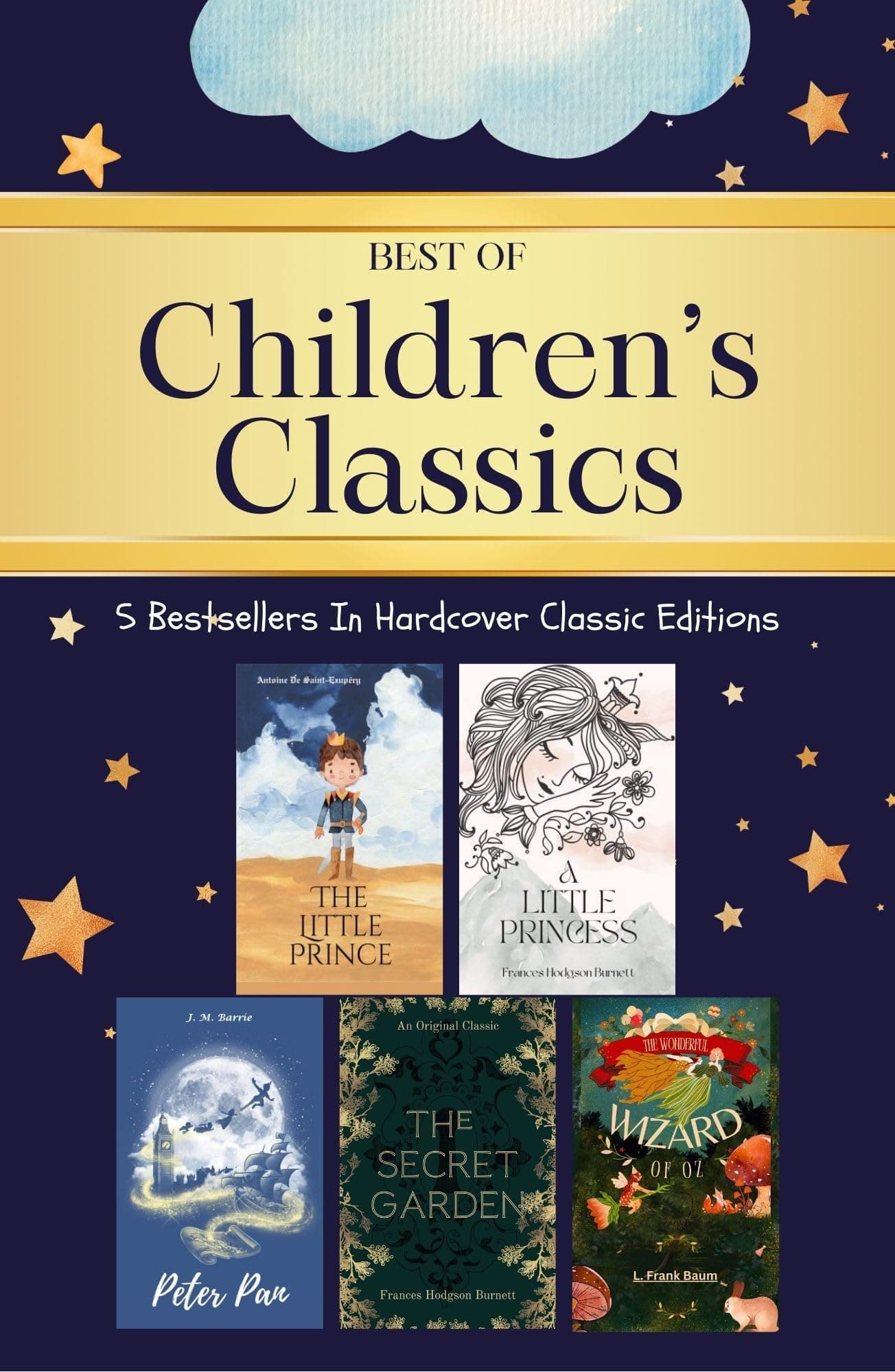Best of Children's Classics : Perfect Gift Set for Kids (Set of 5 Books)