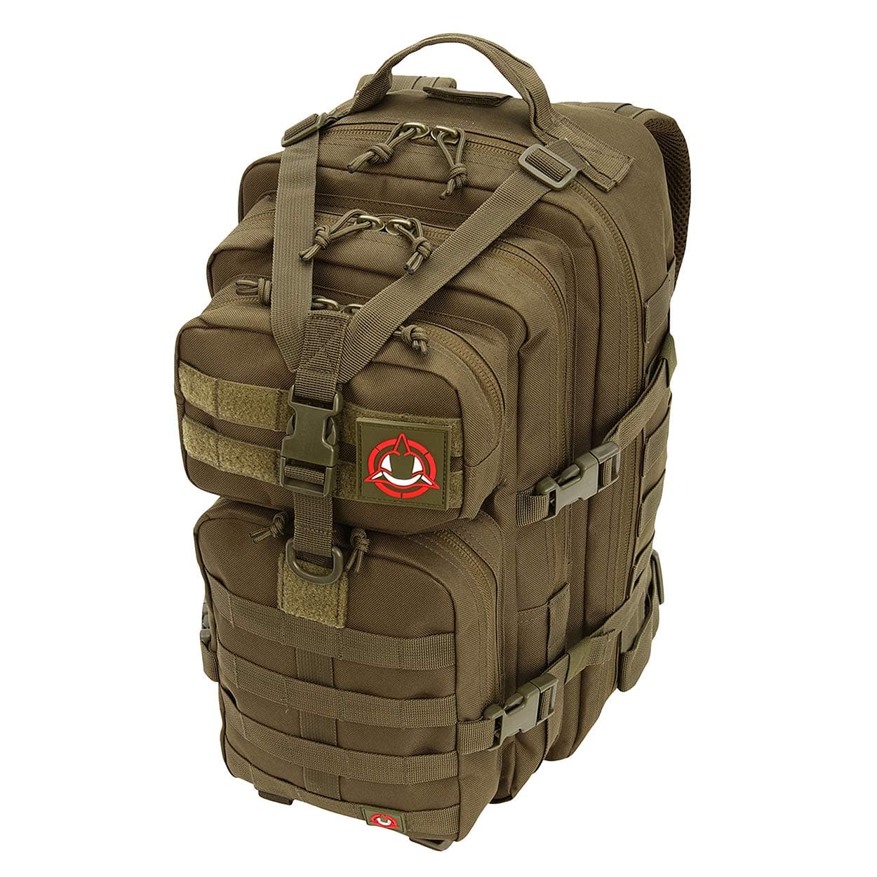 ORCA 34L Military Tactical Backpack – Heavy Duty Waterproof Rucksack for Camping, Hiking & Survival, 600D Polyester (OD Green)