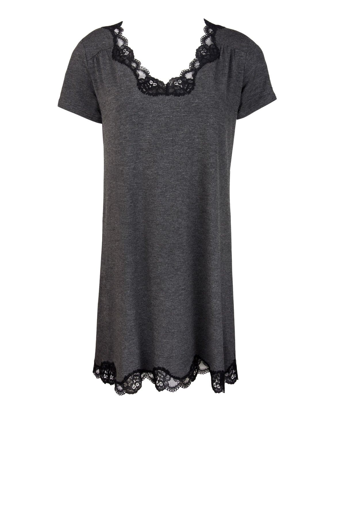 Antigel Women's Simply Perfect - Gris Noir - Nightie - XL