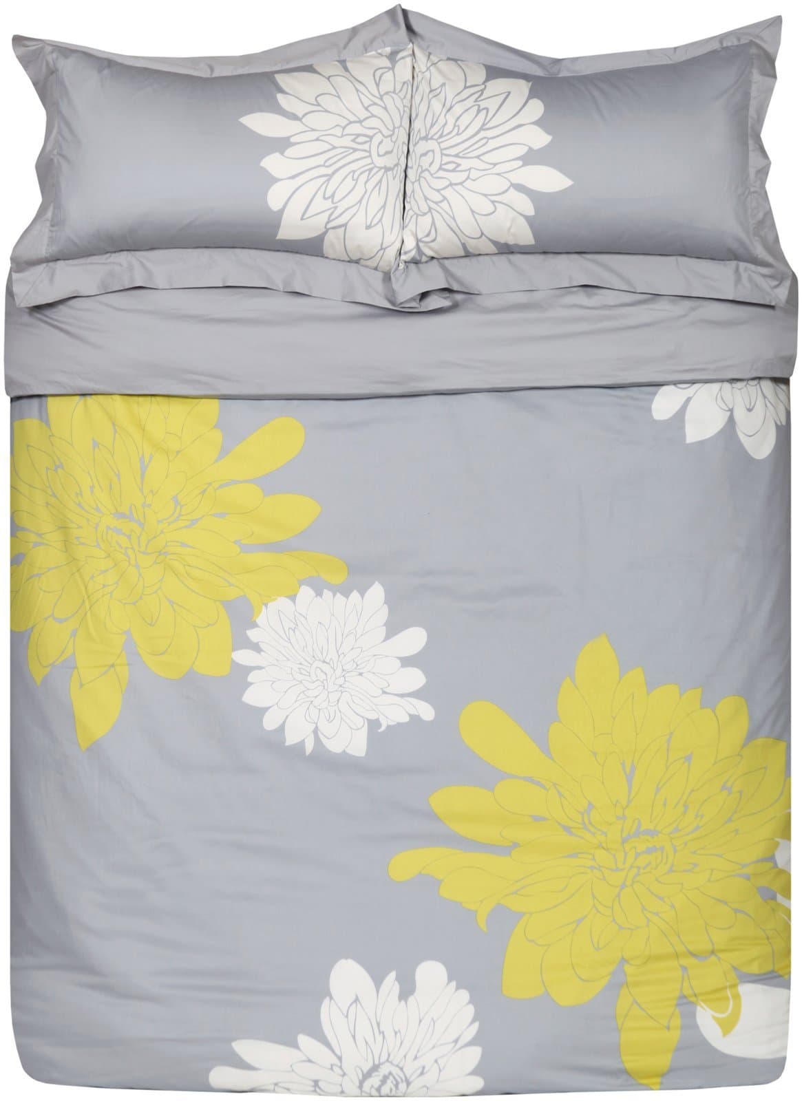Blissliving Ashley Duvet Cover Set, Citron, King