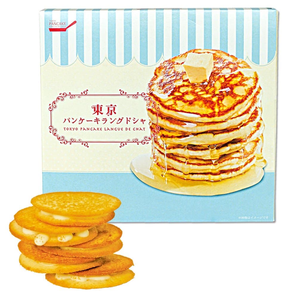 [Tokyo] Tokyo limited pancake Lang de Sha (TOKYO PANCAKE LANGUE DE CHAT) (14 pieces)