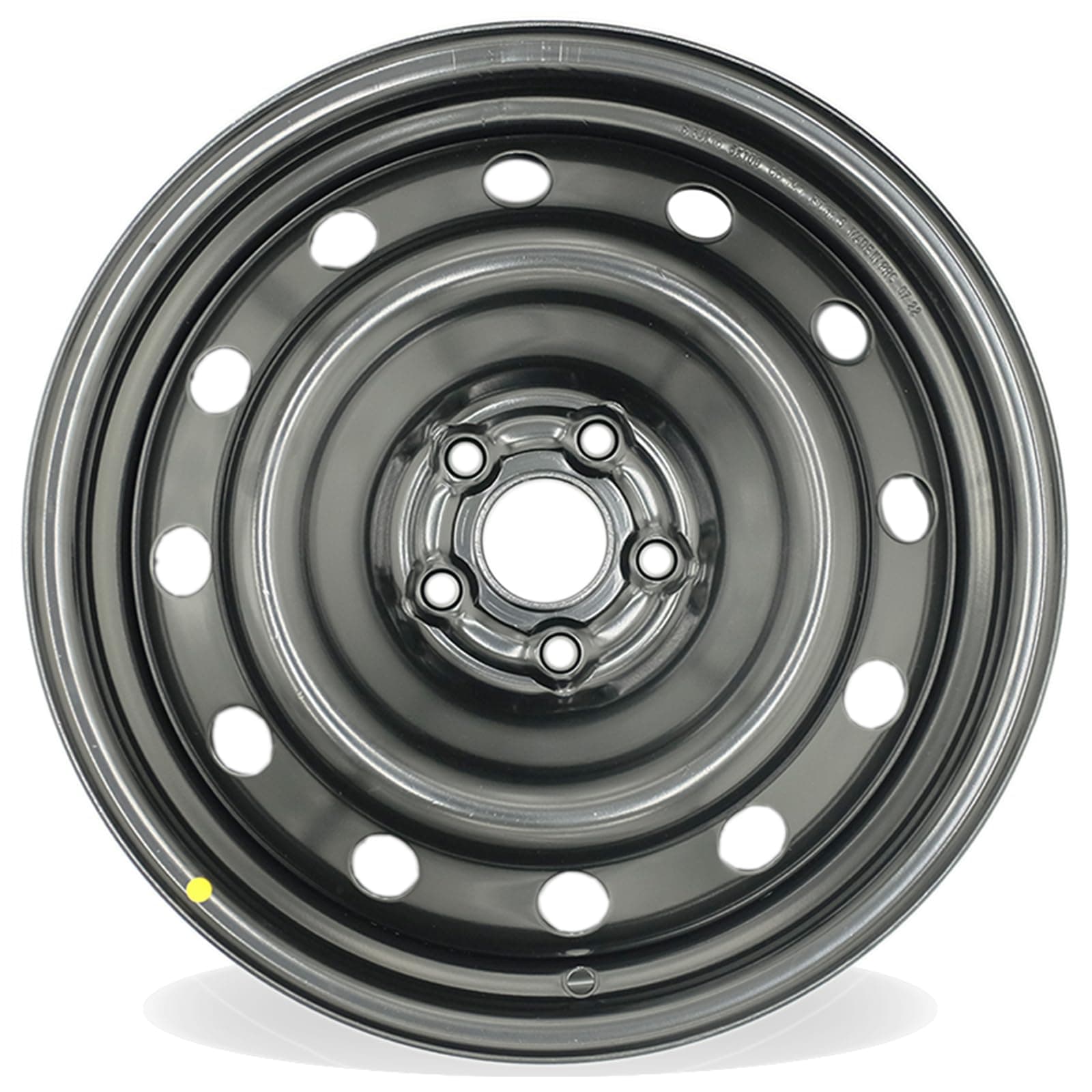 New Single 16" 16x6.5 Inch Steel Wheel for 2009–2019 Toyota Corolla & Matrix | OEM Design Replacement Rim | Black Finish | Direct Fit – OE Stock Specs | 69543