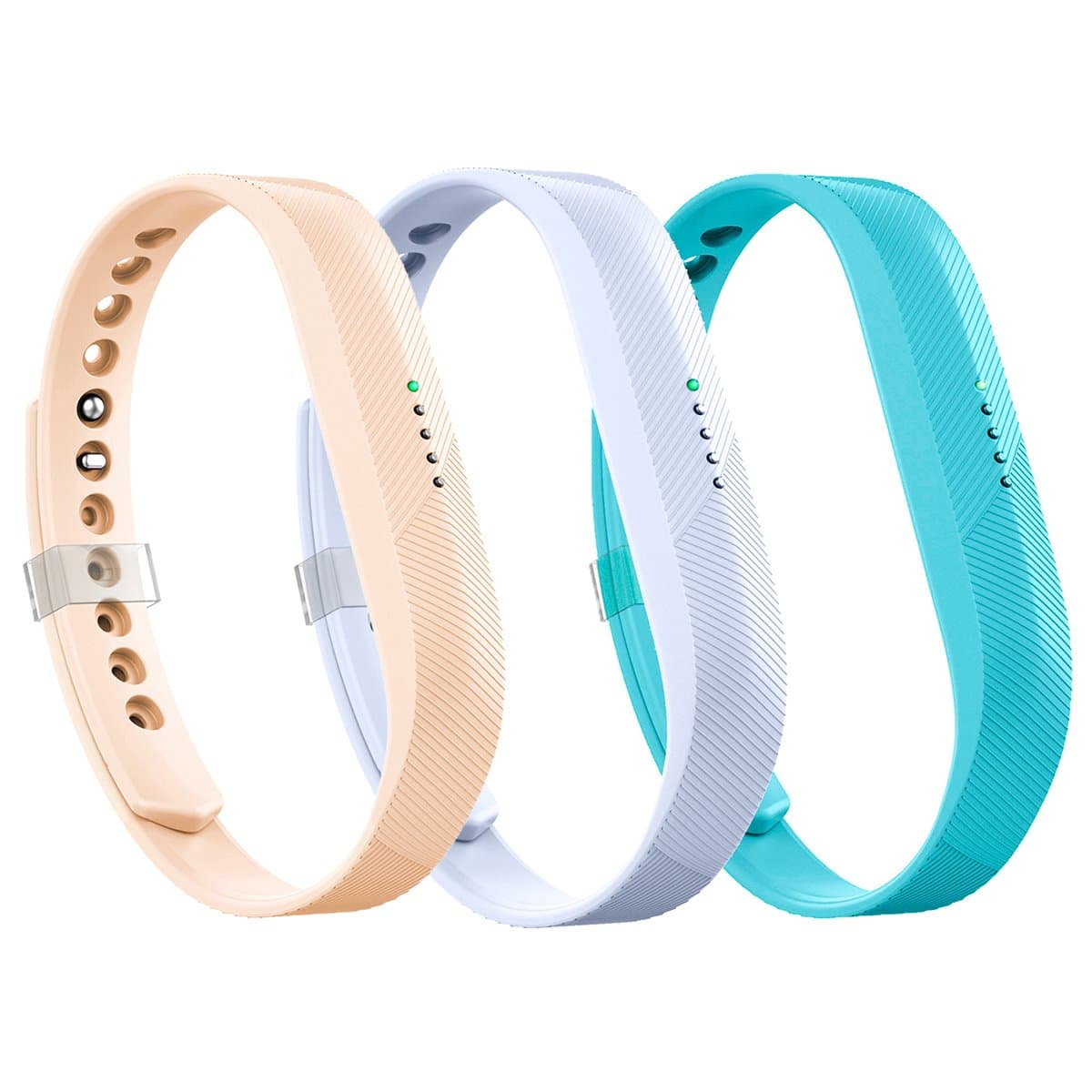 Compatible Flex 2 Band, Replacement for Flex 2 Accessories Wristband Adjustable Classic Sport Fitness Watch Band w/Metal Clasp for Flex 2 Small Large Men Women No Tracker