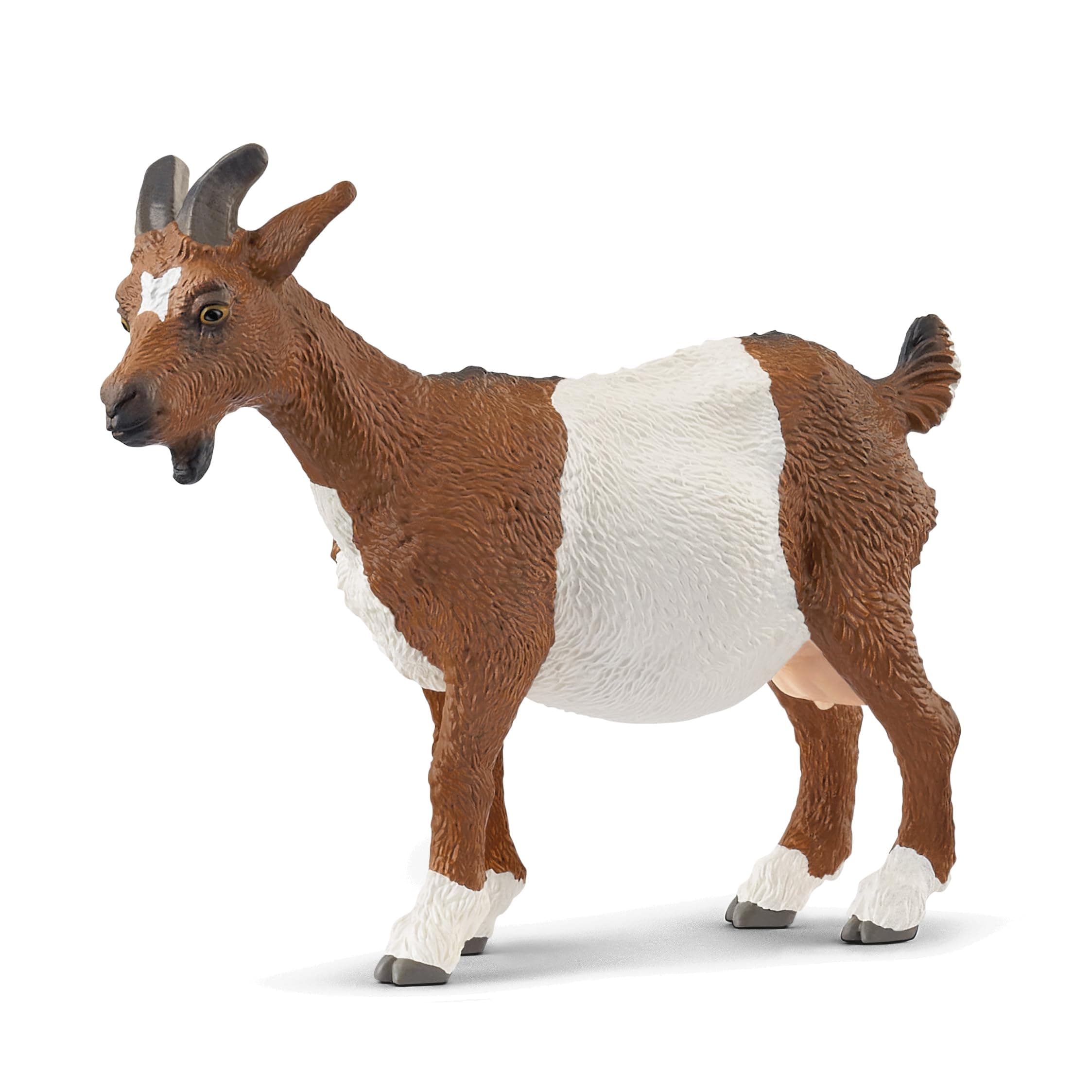 Farm World - Cute, 3" Goat Toy for Kids. Realistic Hand-Painted Farm Animal Toys for Boys and Girls. Fun Educational Figure for Screen-Free, Imaginative Learning for Children Ages 3+ 14887