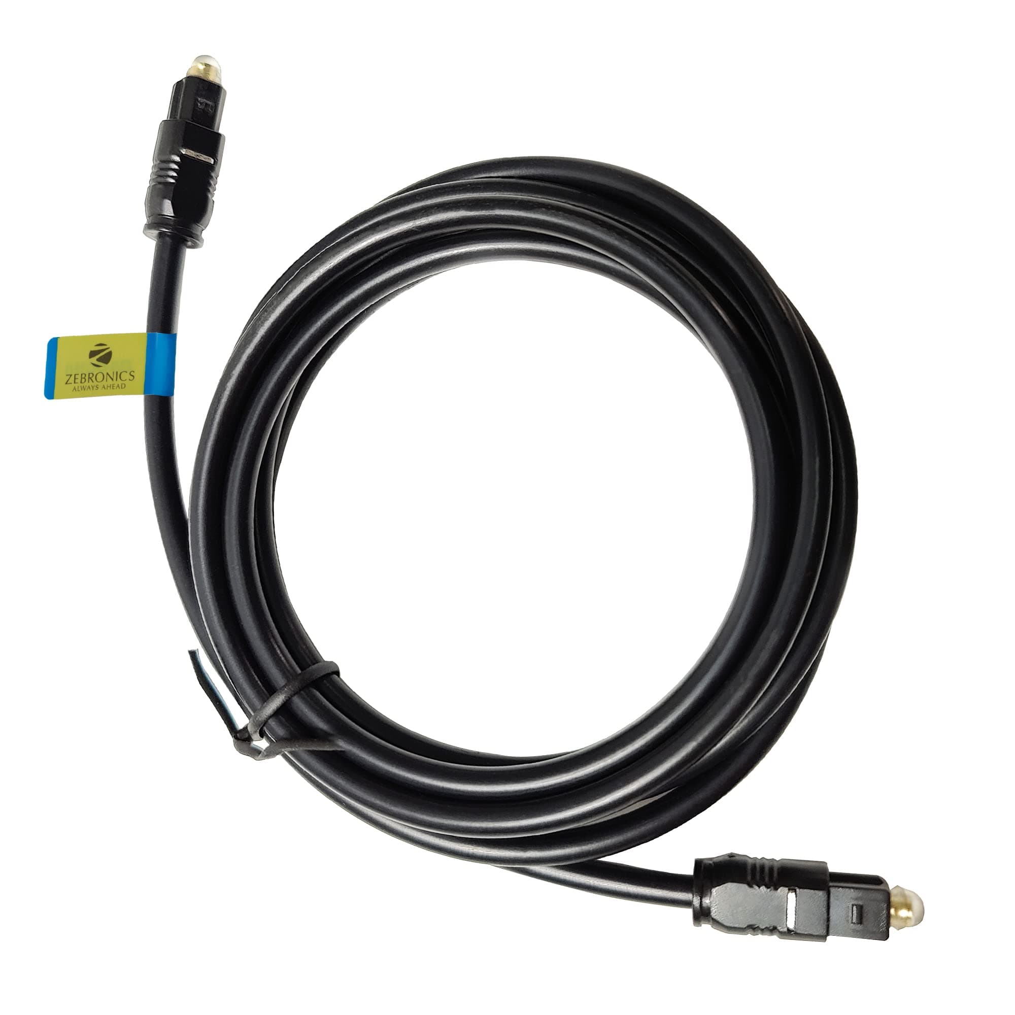 ZEBRONICS ZEB-OC150 a Optical Cable With Robust and Durable Design. Supports PCM, Dolby Digital And Dolby Digital Plus. (BLACK)