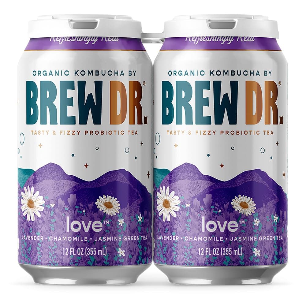 Organic Love Kombucha 4Pk, 12 Fl Oz