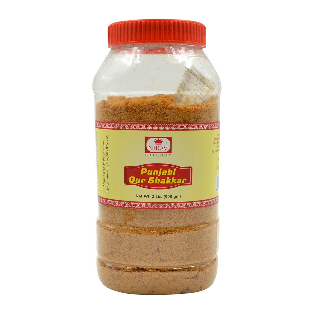 Nirav, Jaggery Powder(Punjabi Shakkar), 908 Grams(gm)