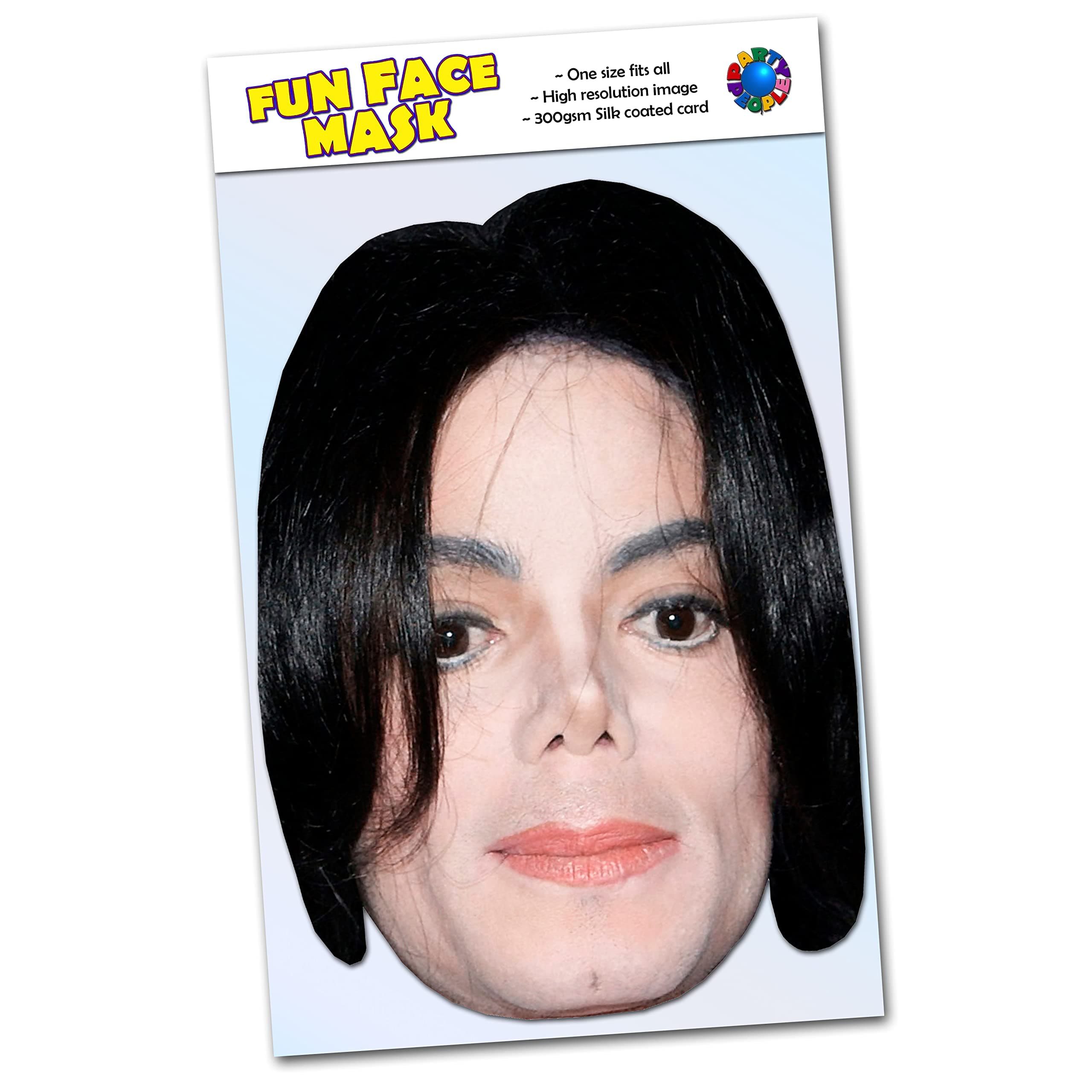 Party People 1 x Michael Jackson - Celebrity Face Mask - Ready To Wear - Michael J