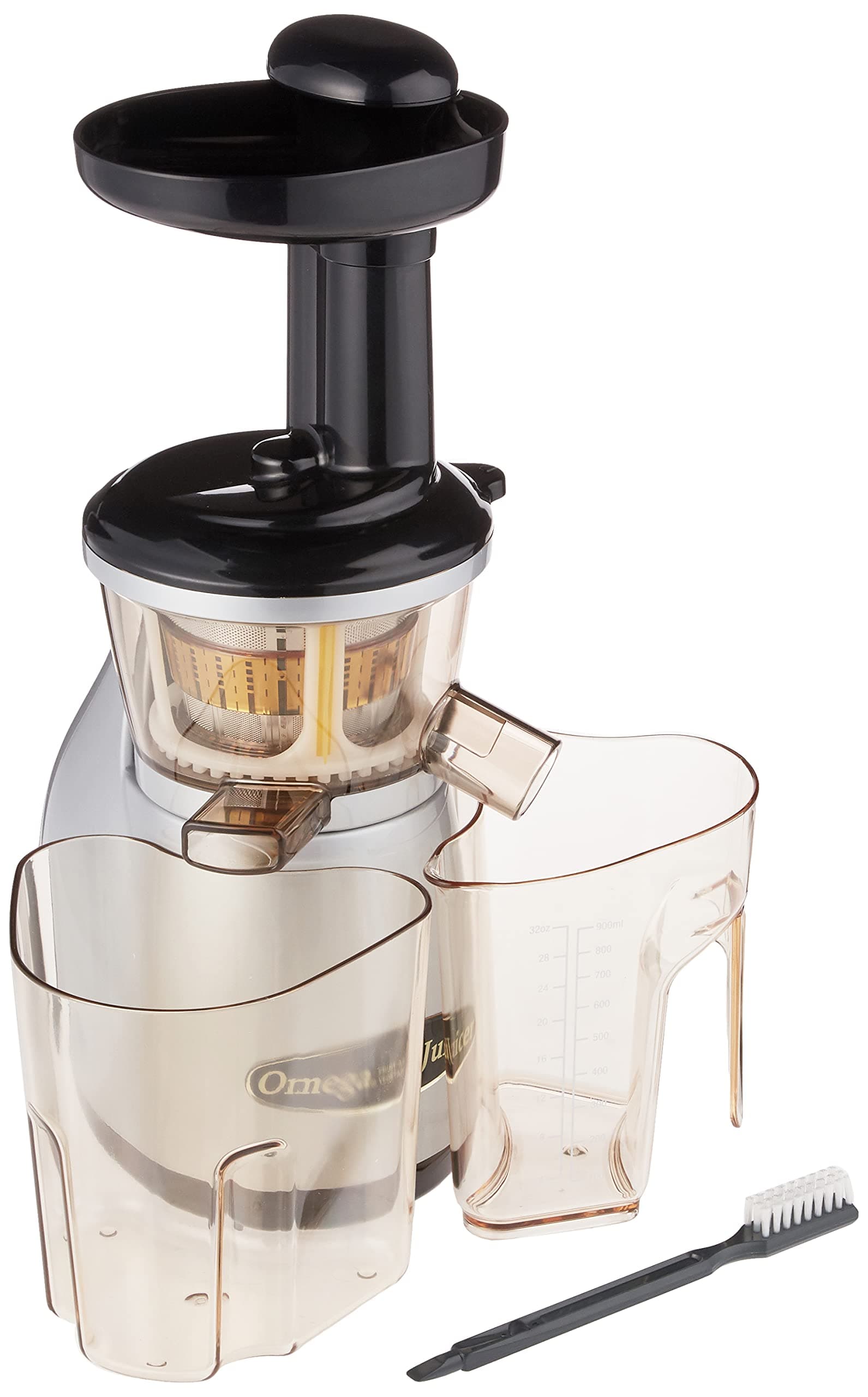 Omega VRT350X Vertical Low Speed Juicer, Silver (Renewed)