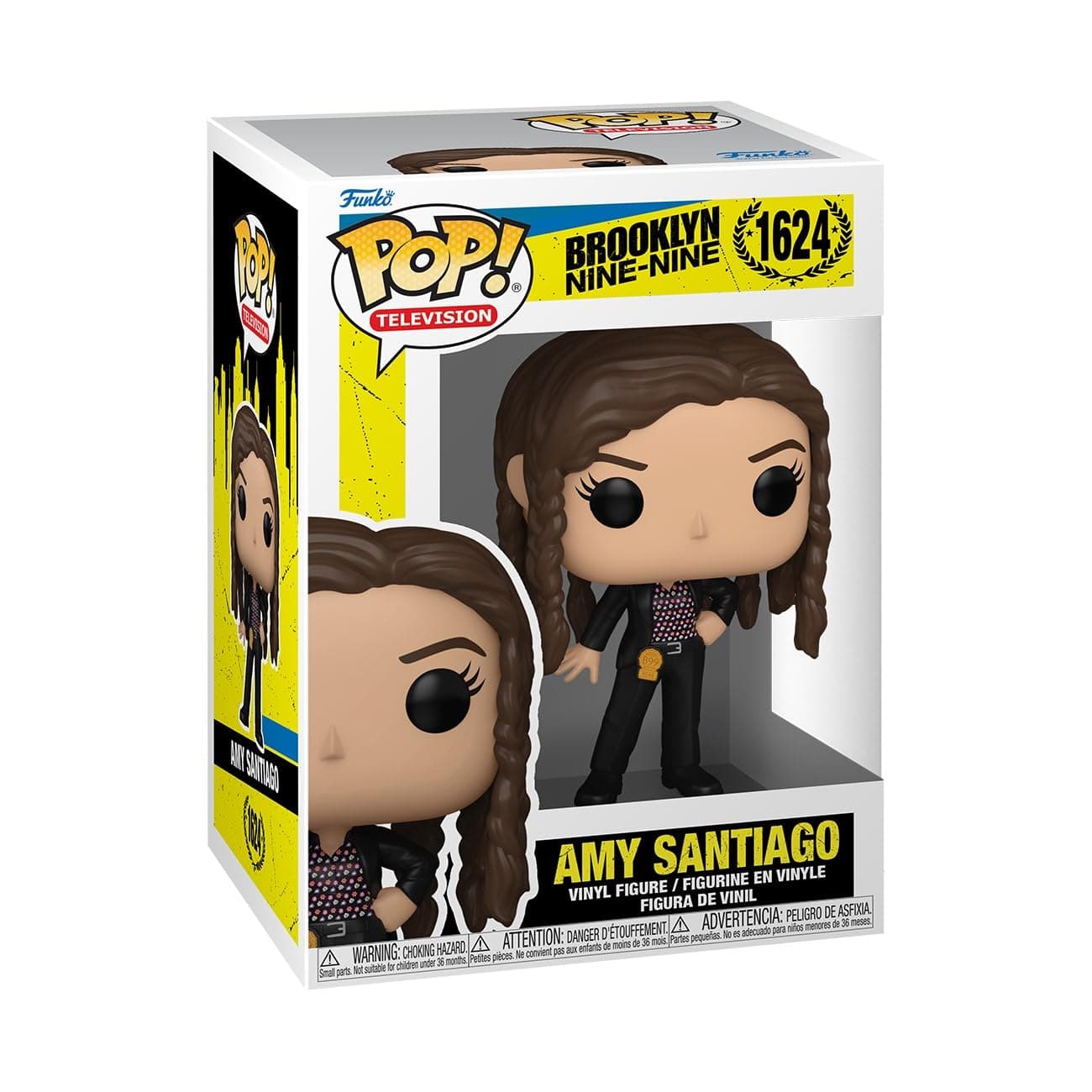 Pop! TV: BNN - Stressed Amy Santiago - Brooklyn Nine-Nine - Collectable Vinyl Figure - Gift Idea - Official Merchandise - Toys for Kids & Adults - TV Fans - Model Figure for Collectors