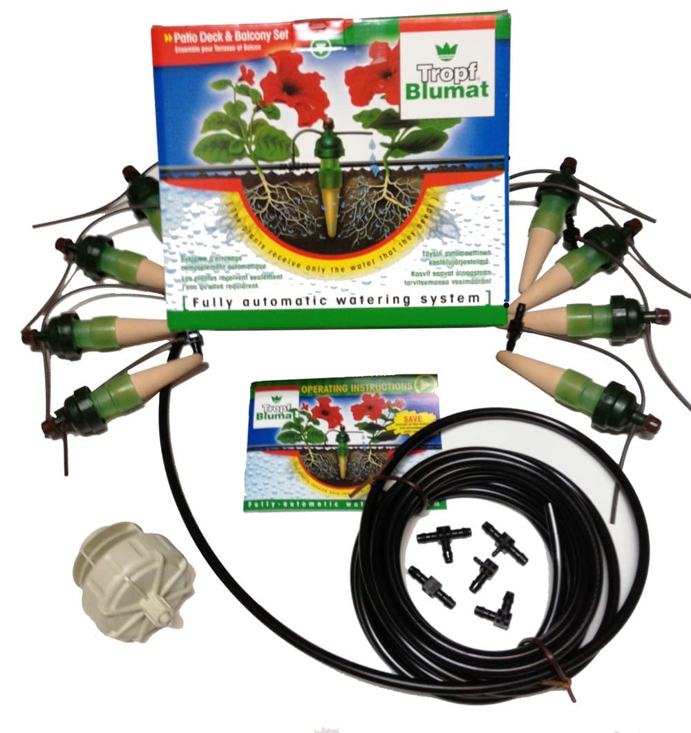 Blumat Drip System - Pressure Medium Kit - Automatic Smart Sprinkler System Increases Yield and Grow Larger Plants