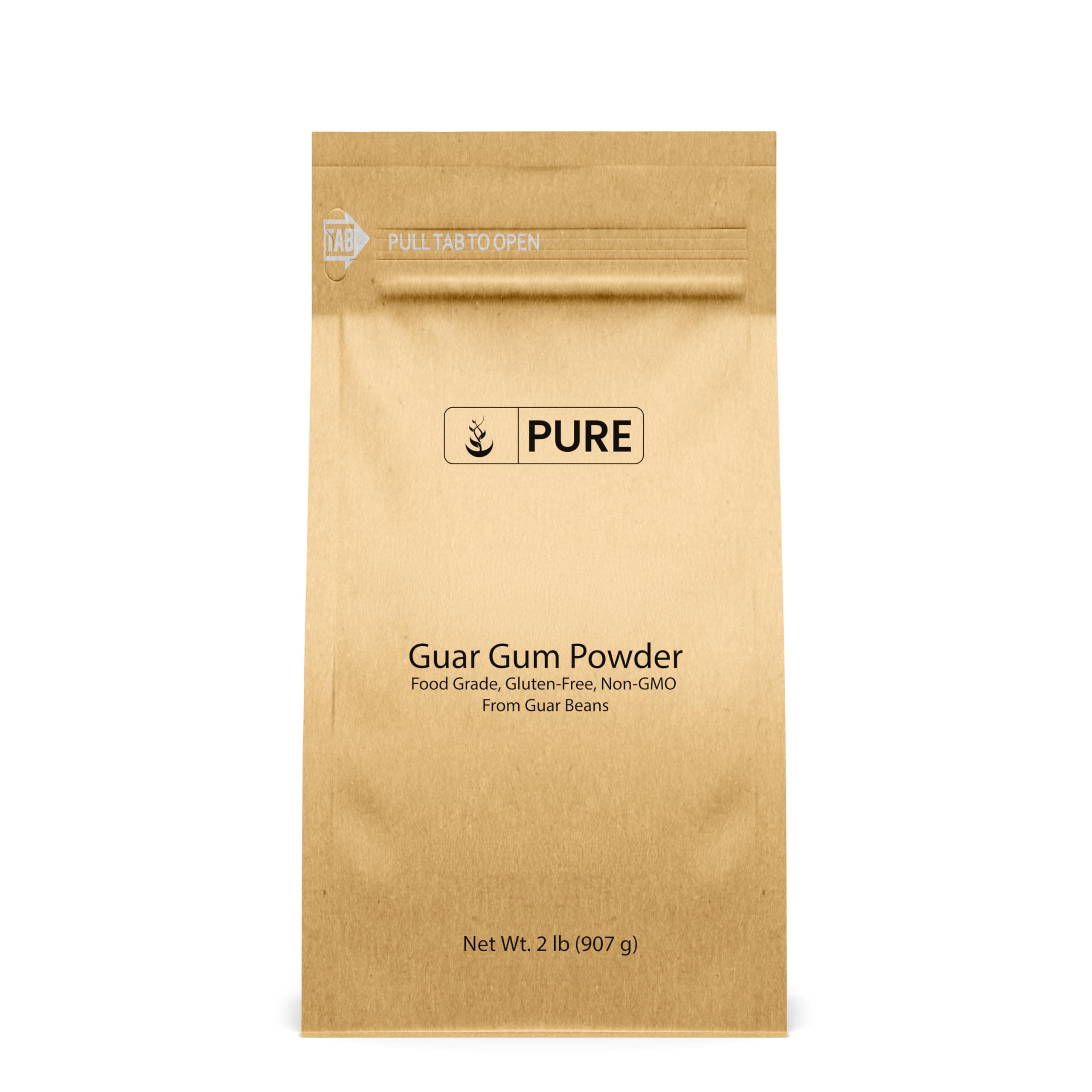 Pure Original Ingredients Guar Gum (2lb) From Guar Beans, Food Grade, Gluten Free