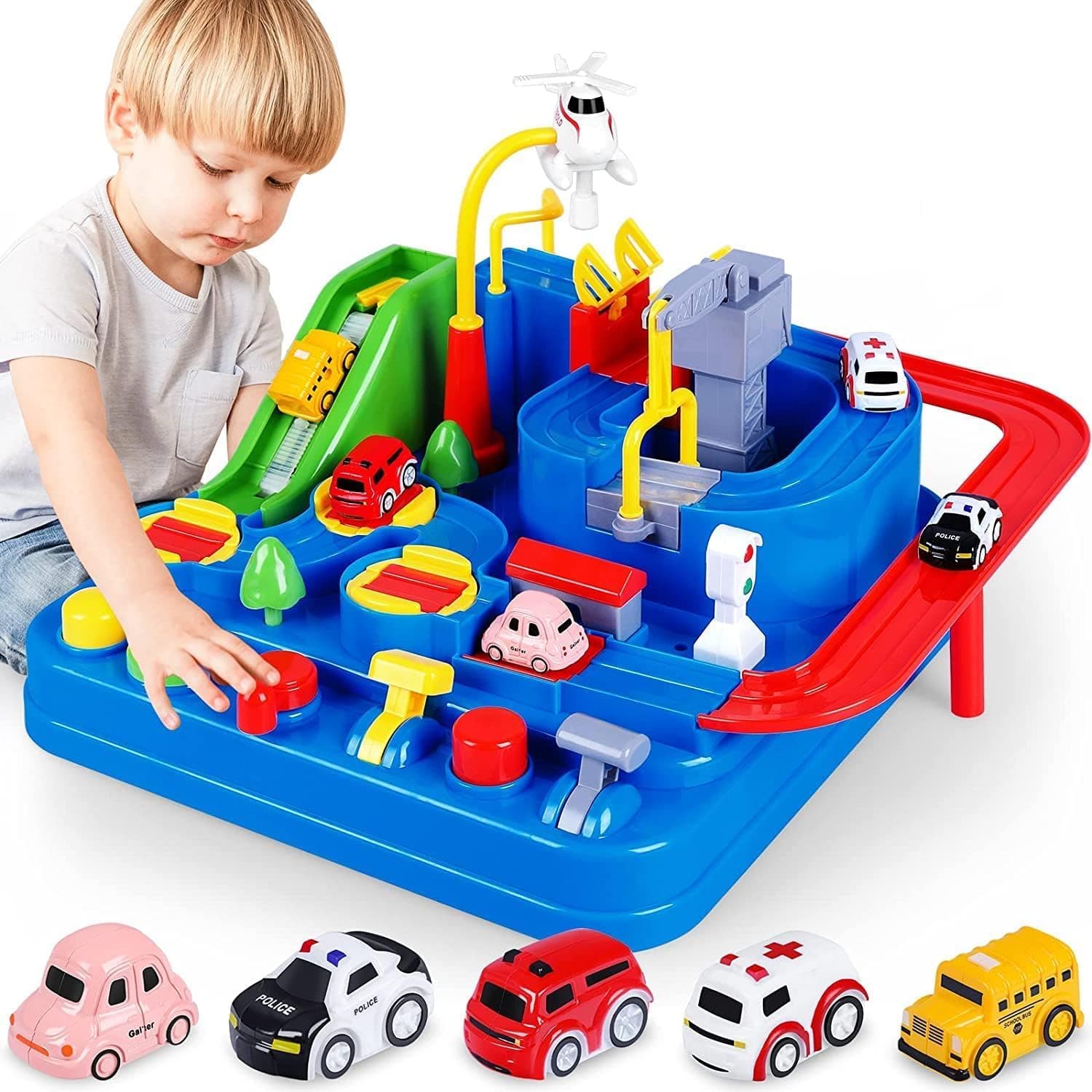 Car Toys For Boys Kids -Adventure Car Toys, Boy Gifts 5 6 7 8 9 10 Years Old Boys Girls, Kids Gift Cars, Toy For Gift Birthday Gifts