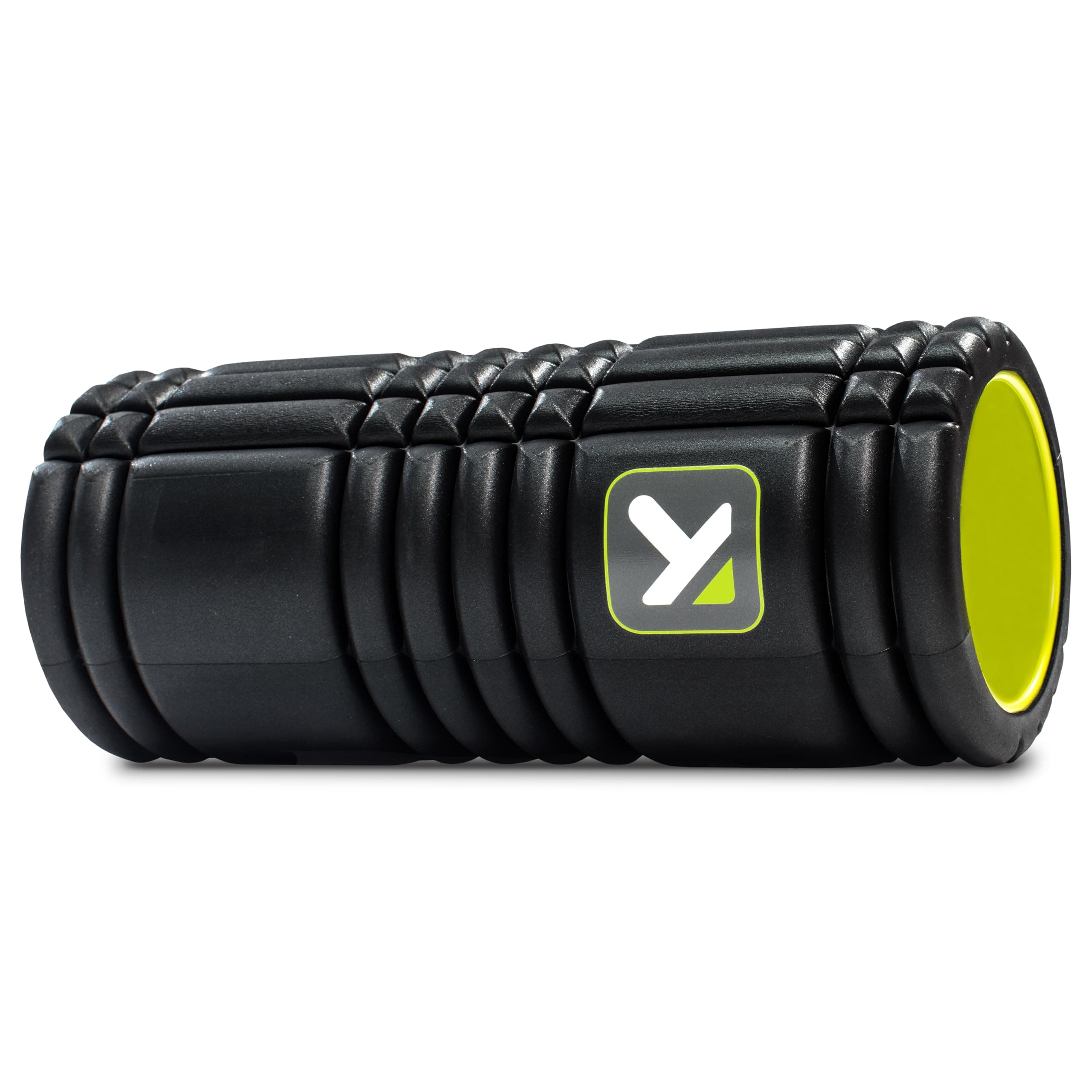 TriggerPoint Grid Foam Roller - Multi-Density Exterior, Rigid Core - Trusted by Therapists and Athletes - Standard Density, Includes Online Instructional Videos
