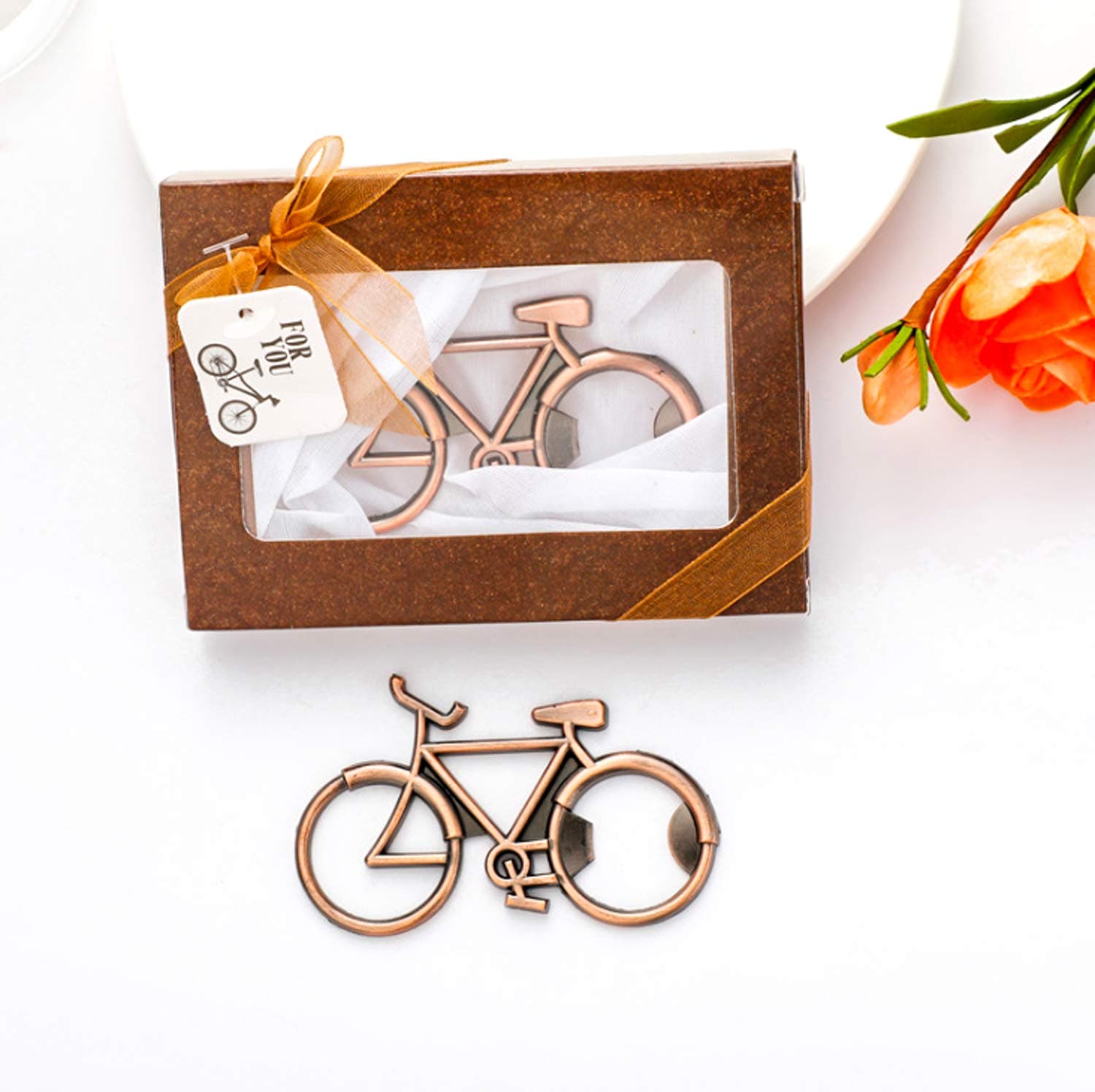 Bike Bottle Opener | Bike Decor | Birthday Gift For Cyclists, Hipsters And Bike Lovers | Bike Bottle Opener In Adorable Gift Box (Bike)