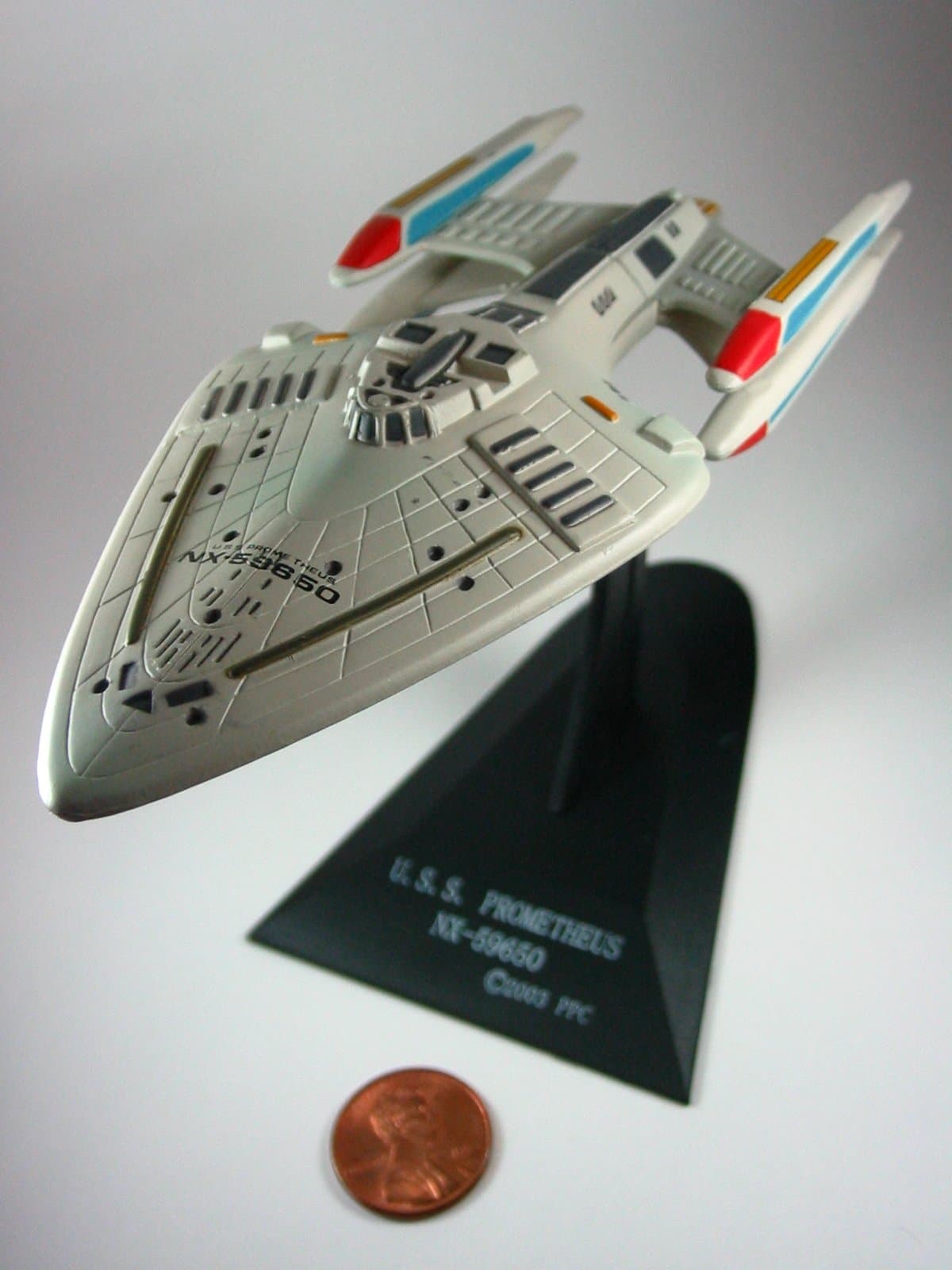 U.S.S. Prometheus NX-59650 Furuta Star Trek Federation Ships & Alien Ships Collection 2 Miniature Display Model