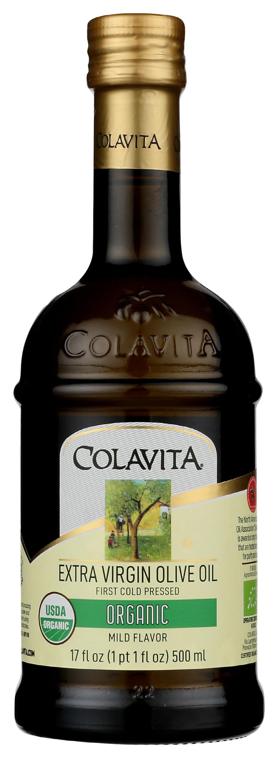 Colavita 100% Organic Extra Virgin Olive Oil 17 oz