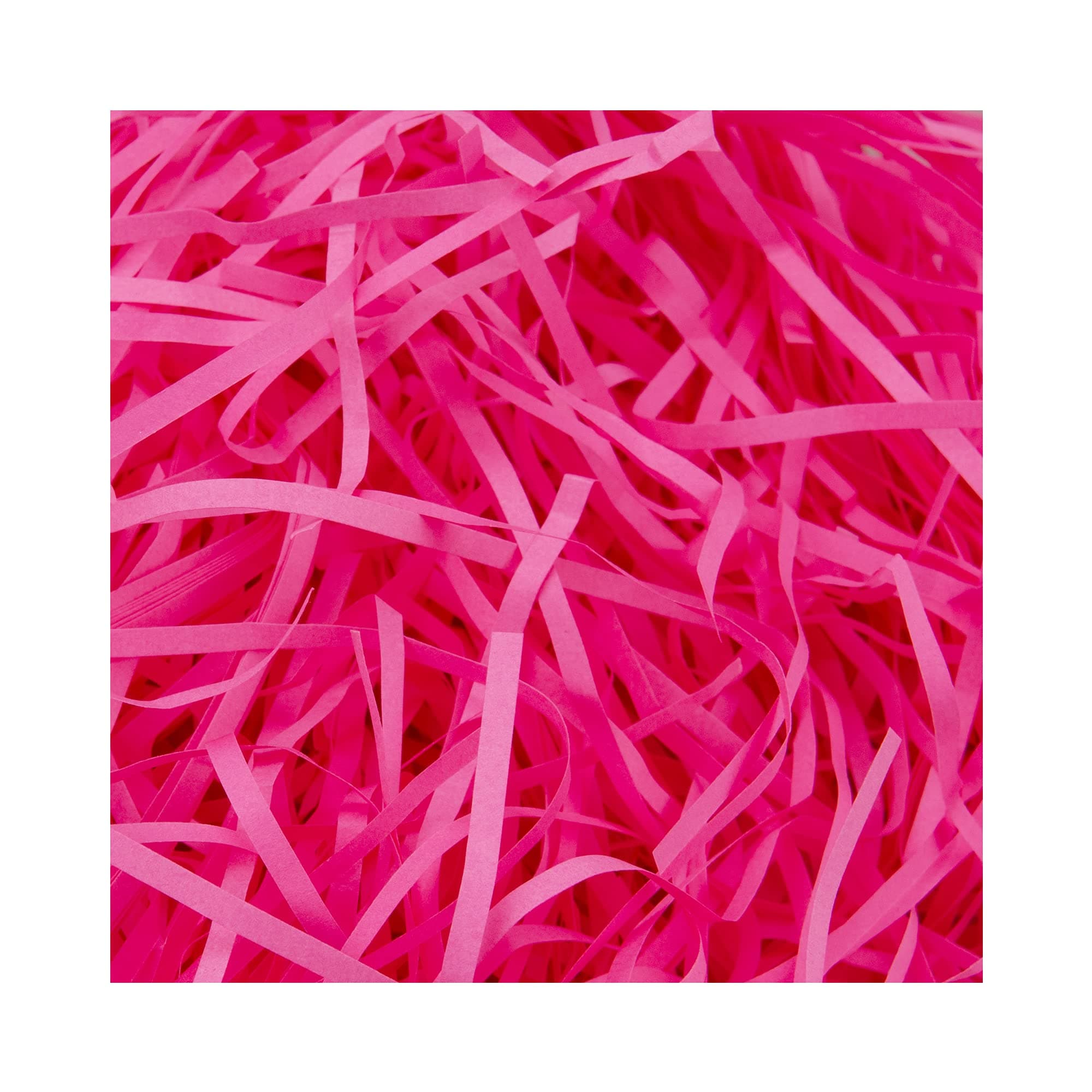 MAL Traders Hot Pink Shredded Tissue Paper for Hampers and Gift Box Stuffing(200g)