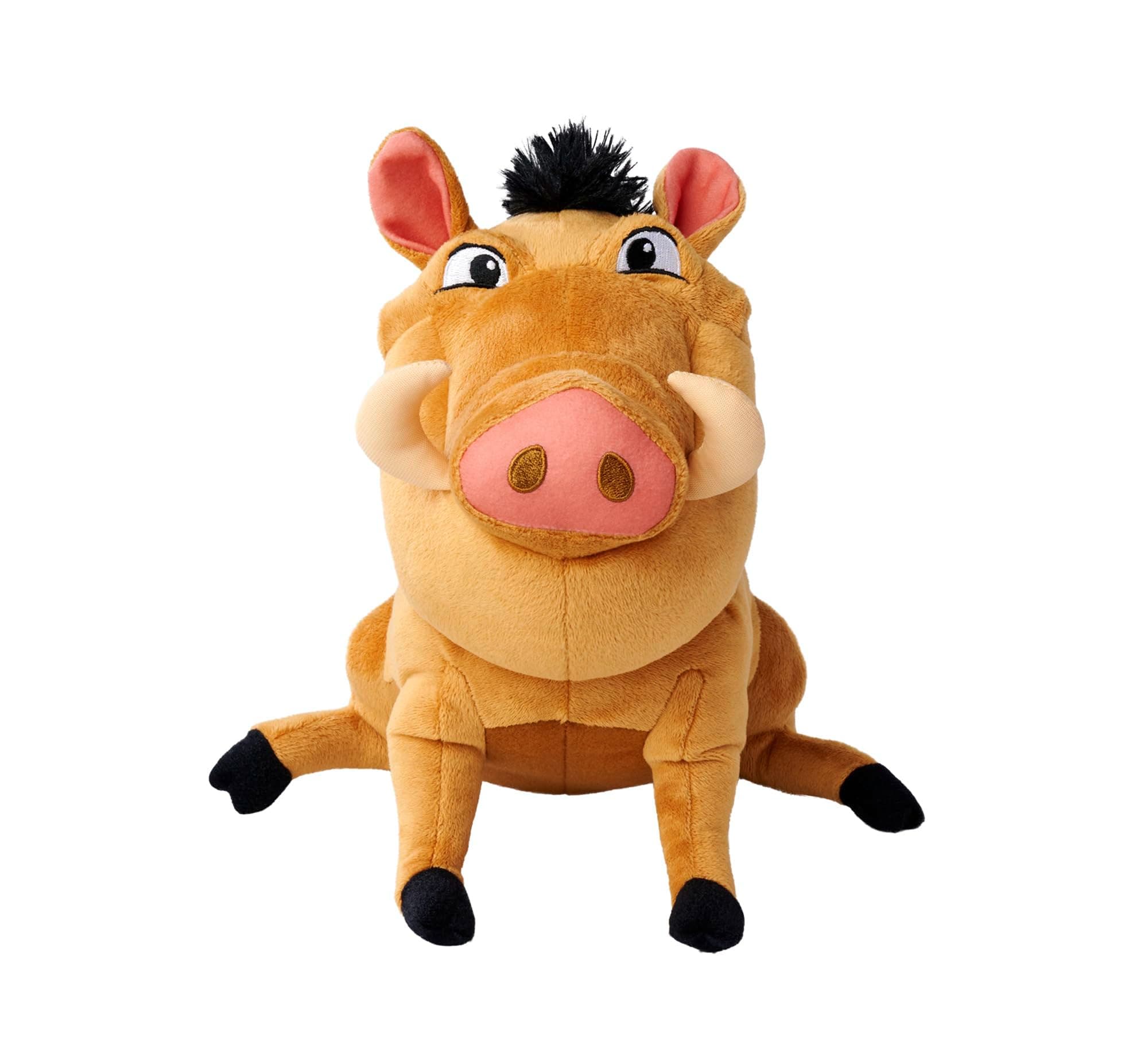 Disney Lion King, 30 Years of Lion King, Pumbaa, 25 cm Plush Toy, Suitable from the First Months of Life