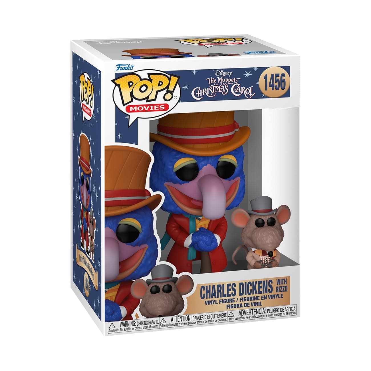 POP! and Buddy: the Muppet Christmas Carol - Gonzo With Rizzo - the Muppets - Collectable Vinyl Figure - Gift Idea - Official Merchandise - Toys for Kids & Adults - Movies Fans