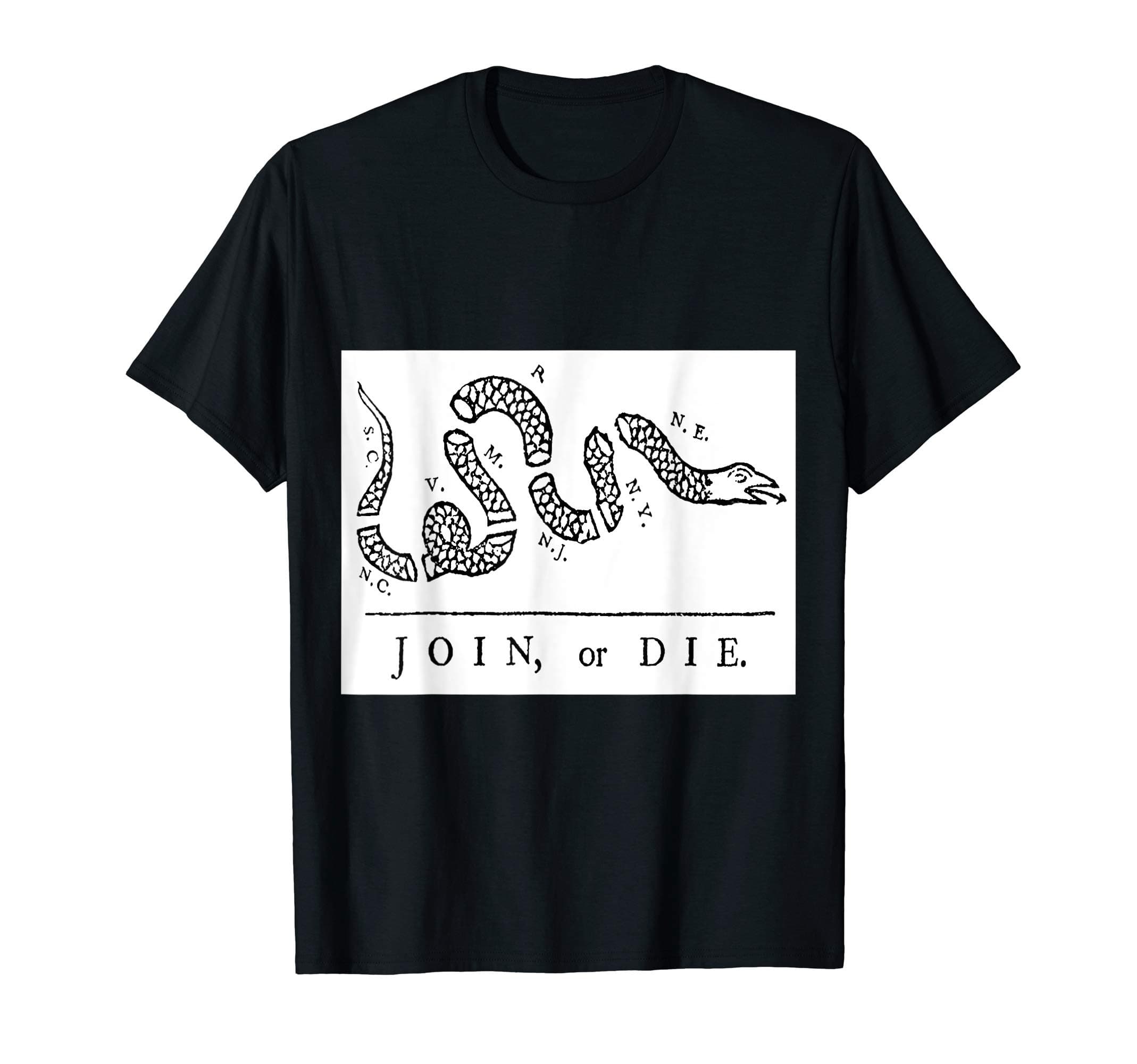 Vintage poster - Join, or Die T-Shirt