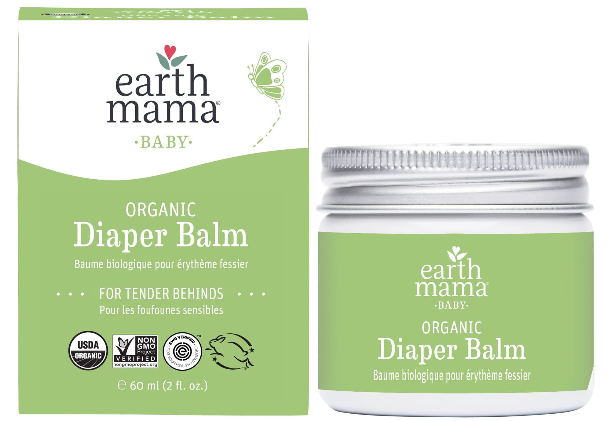 Earth Mama Bottom Balm, 60 ml