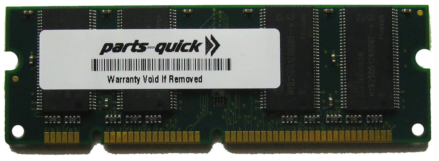 parts-quick 256Mb 100 Pin Ddr Sdram Dimm Brand For Dell 2330Dn Laser Printer Memory. Equivalent To Dell Part Number A4849749.