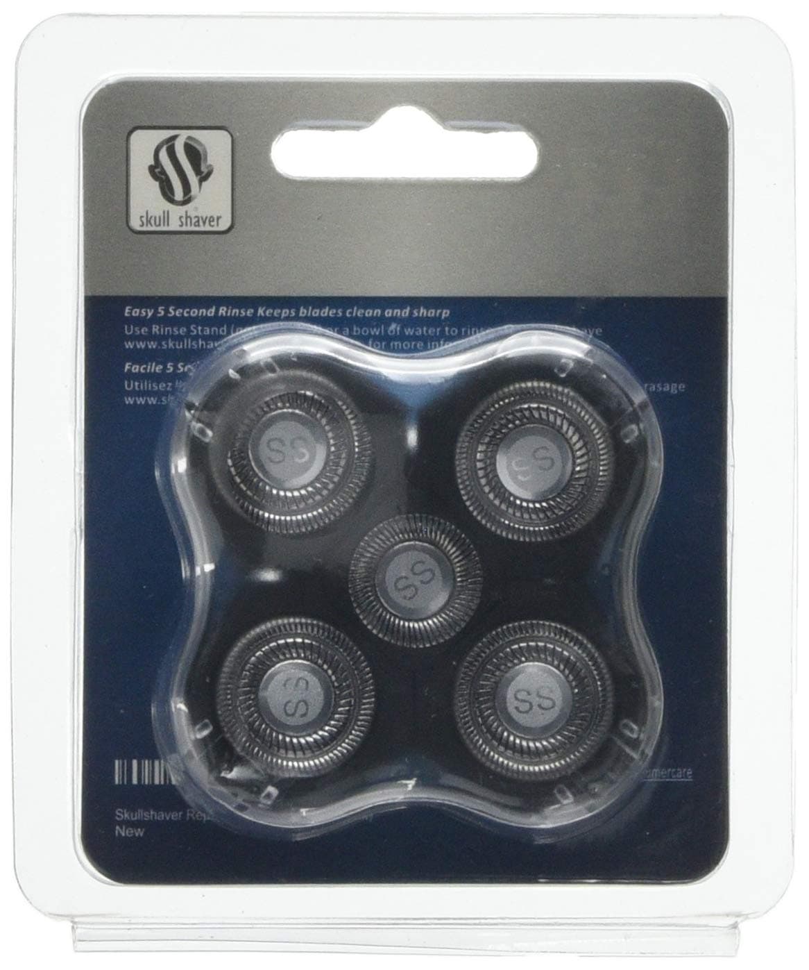 Skull Shaver Set of 2 Replacement Blades for Bald Eagle X electrical shaver