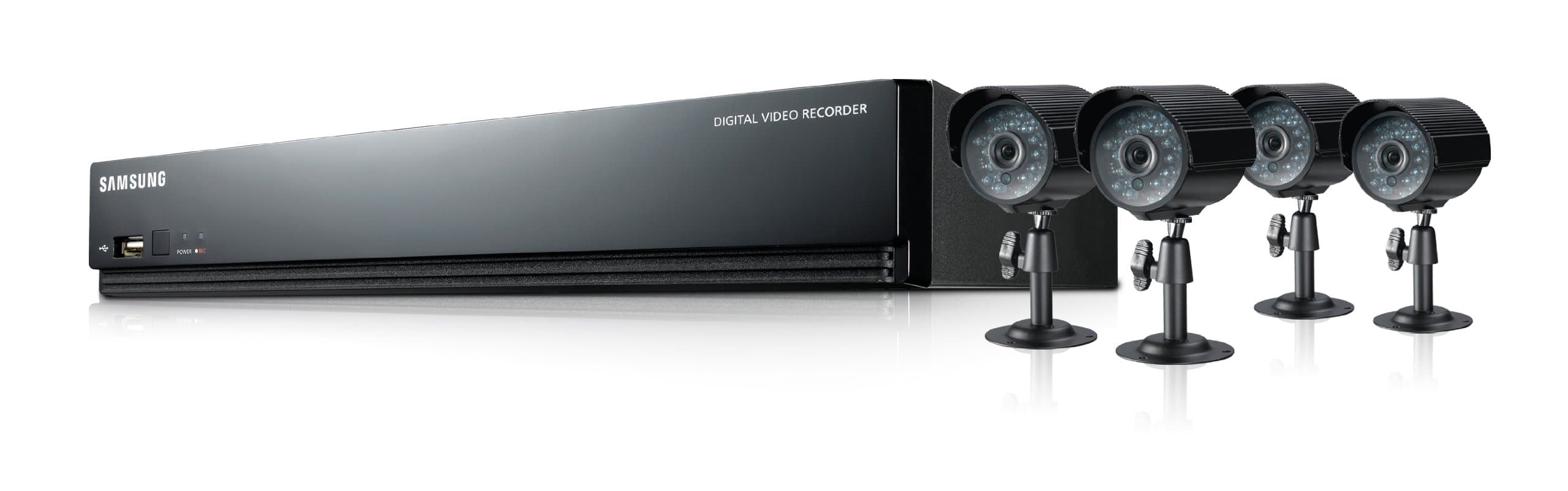 Samsung SDE-3004N 4 Channel DVR Security System with 500 GB HDD